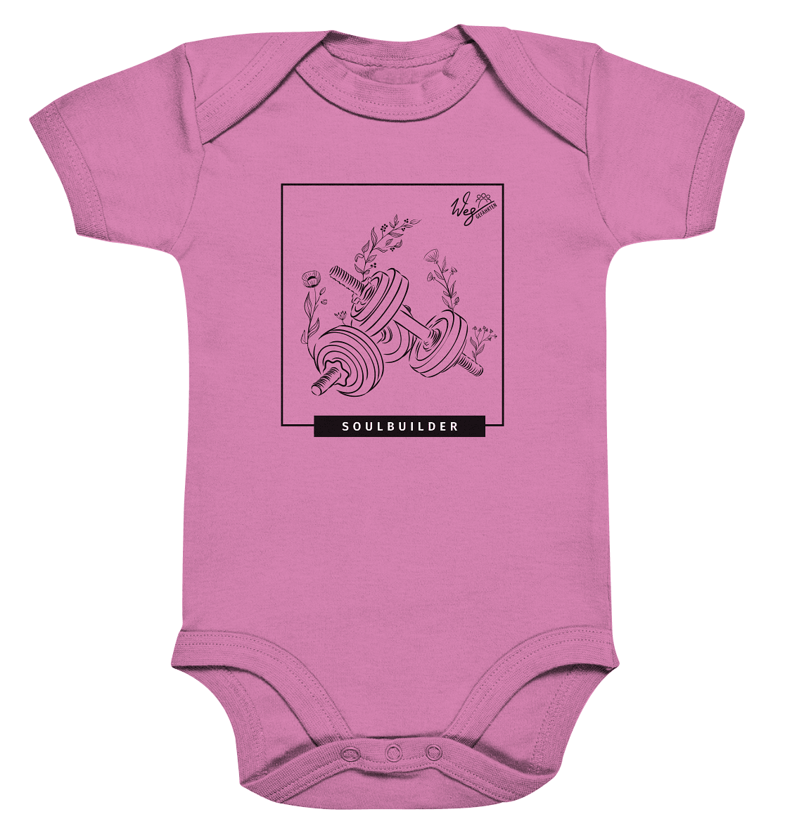 Soulbuilder - Organic Baby Bodysuite - Weggefährten Mindset