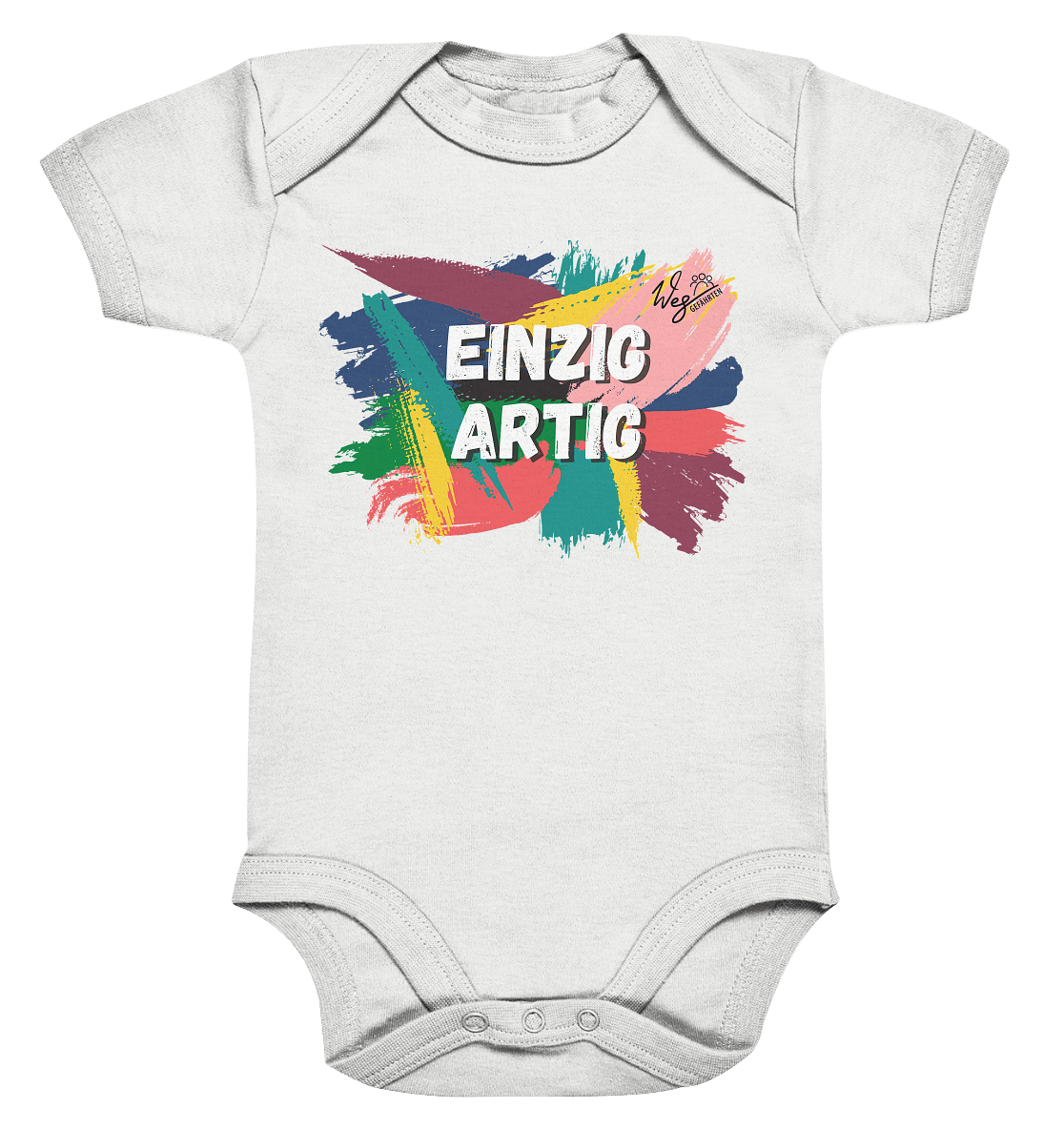 Einzigartig - Organic Baby Bodysuite - Weggefährten Mindset