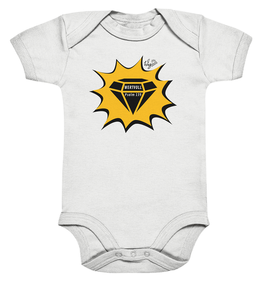 WERTVOLL - Organic Baby Bodysuite - Weggefährten Mindset