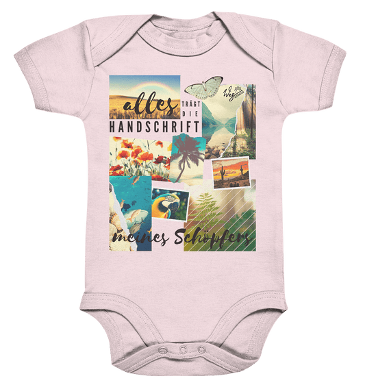 Handschrift des Schöpfers - Organic Baby Bodysuite - Weggefährten Mindset