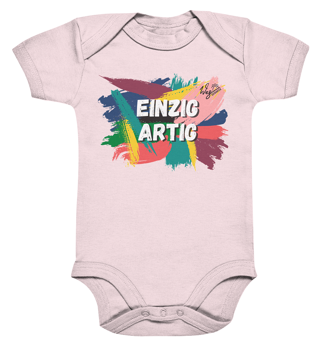 Einzigartig - Organic Baby Bodysuite - Weggefährten Mindset