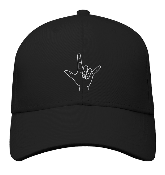 I Love You (Gebärde) - Organic Baseball Cap - Weggefährten Mindset