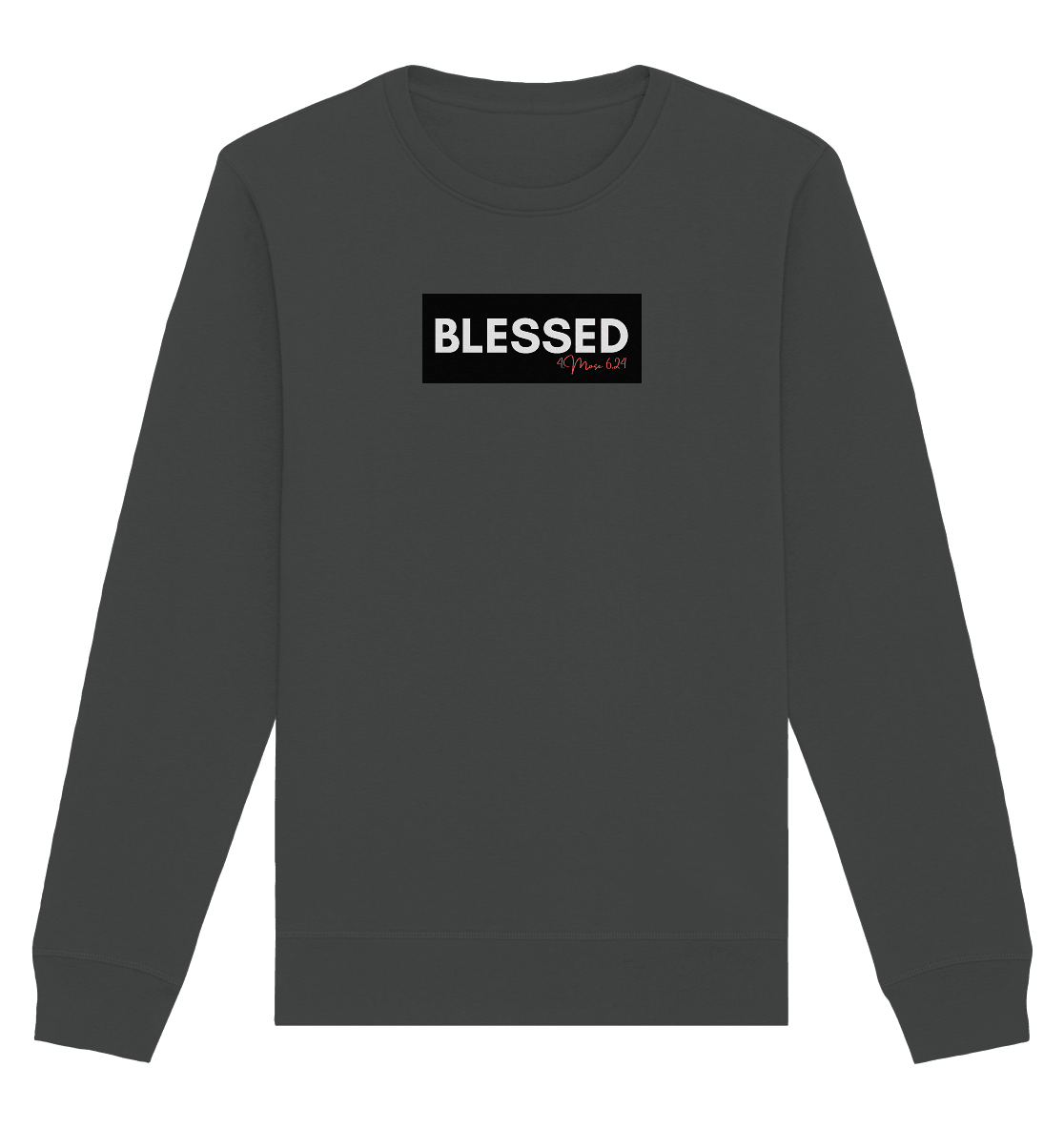 BLESSED - Organic Basic Unisex Sweatshirt - Weggefährten Mindset