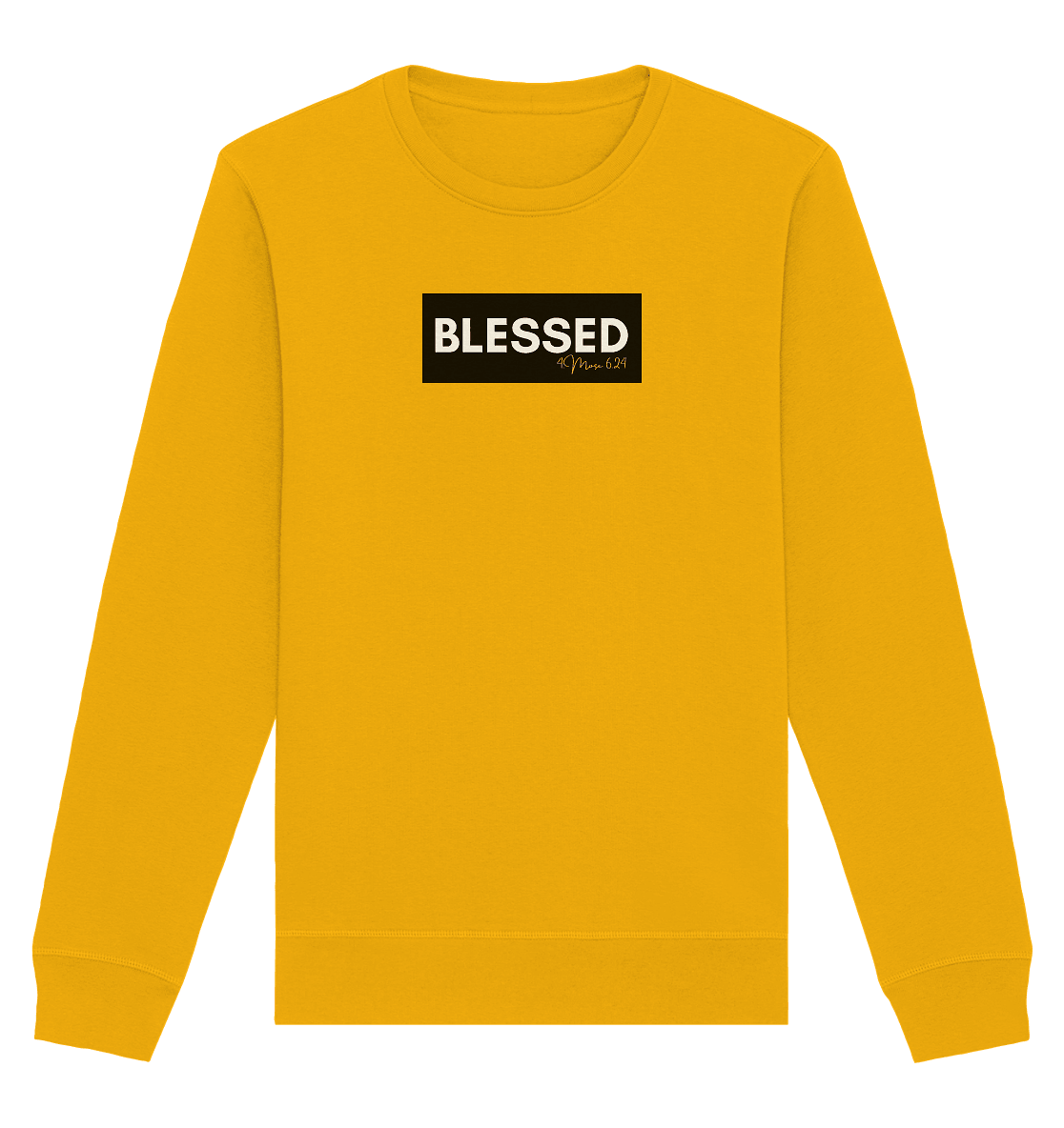 BLESSED - Organic Basic Unisex Sweatshirt - Weggefährten Mindset