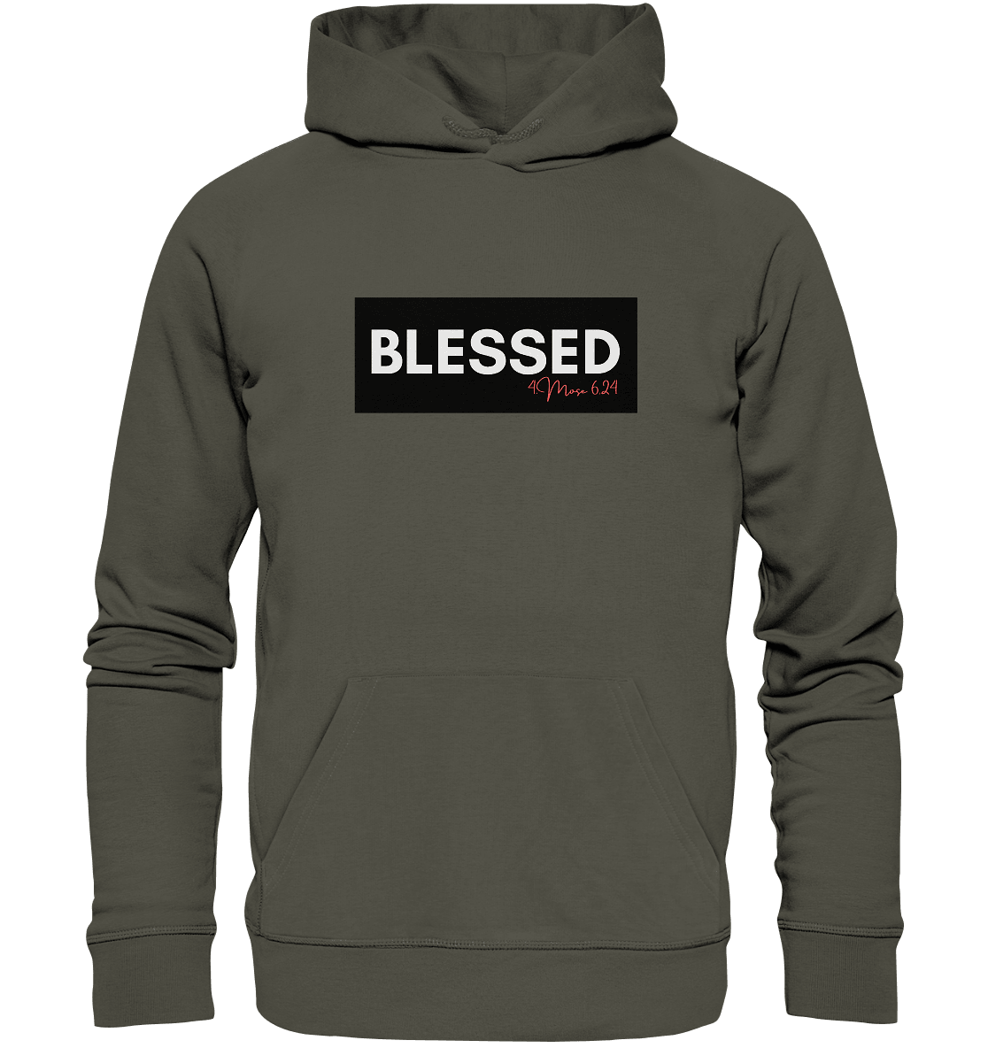 BLESSED - Organic Hoodie - Weggefährten Mindset