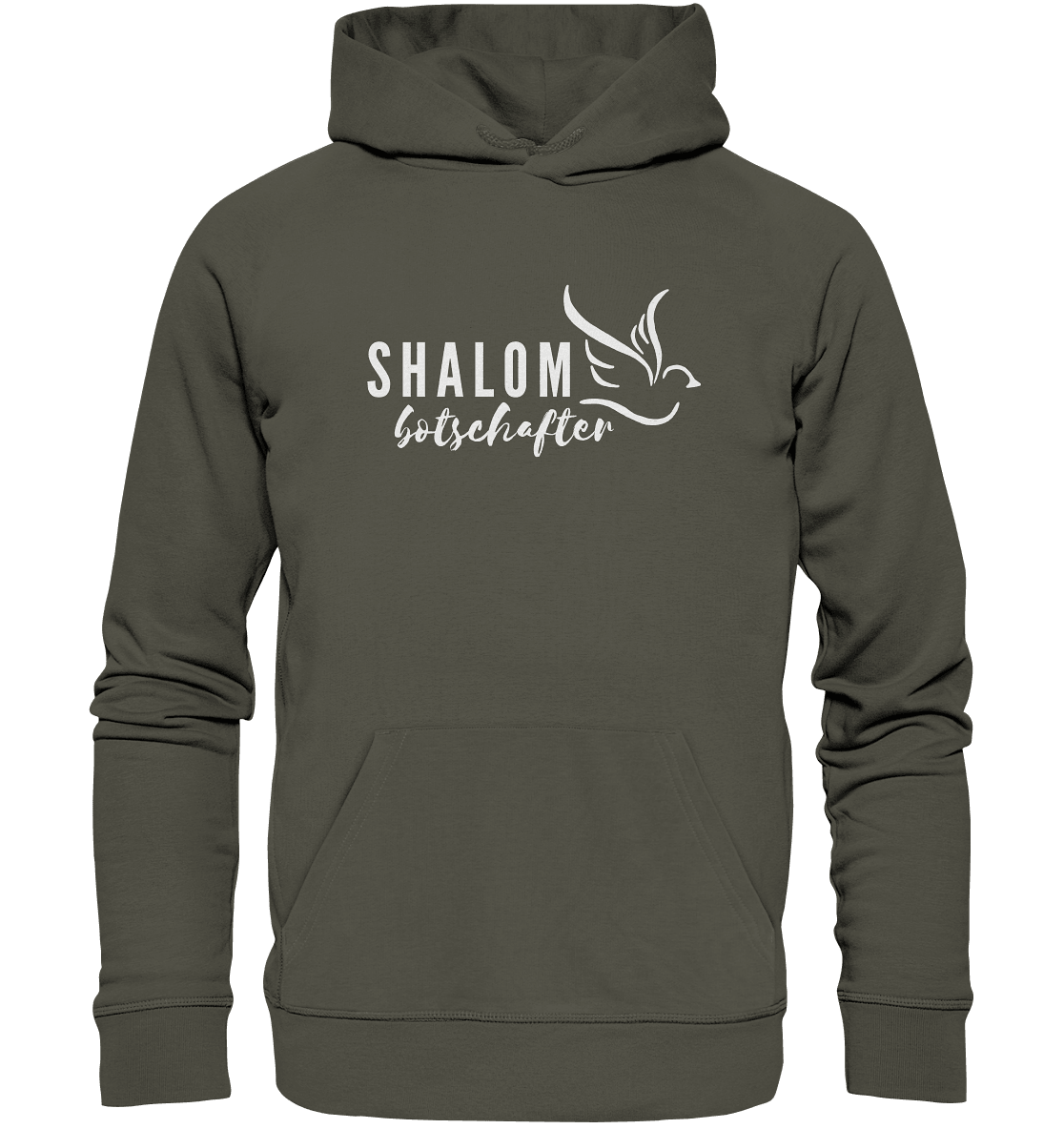 SHALOMbotschafter - Organic Hoodie - Weggefährten Mindset