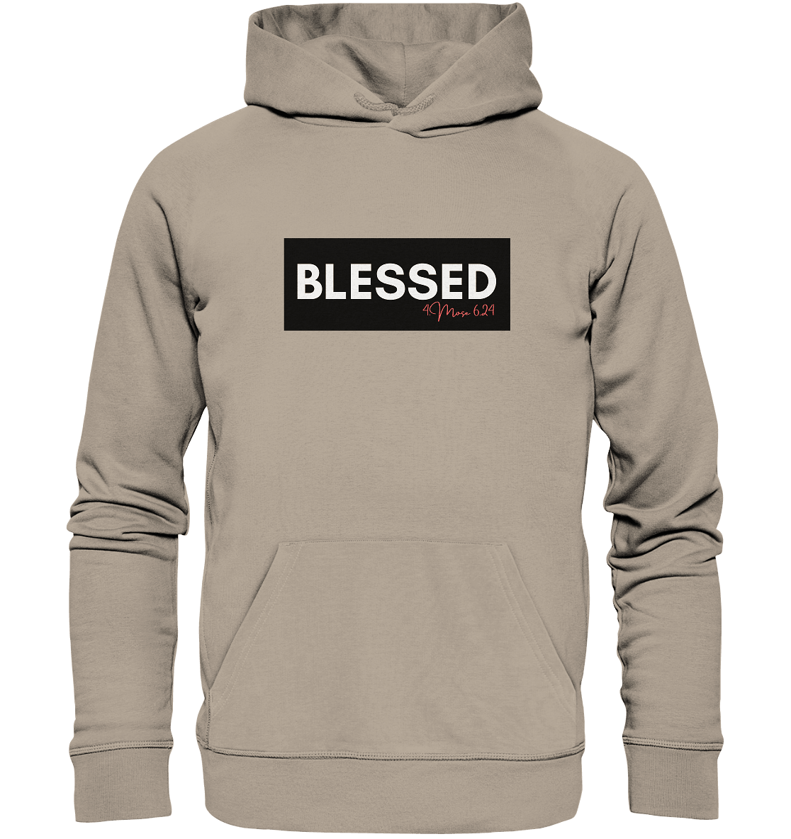 BLESSED - Organic Hoodie - Weggefährten Mindset