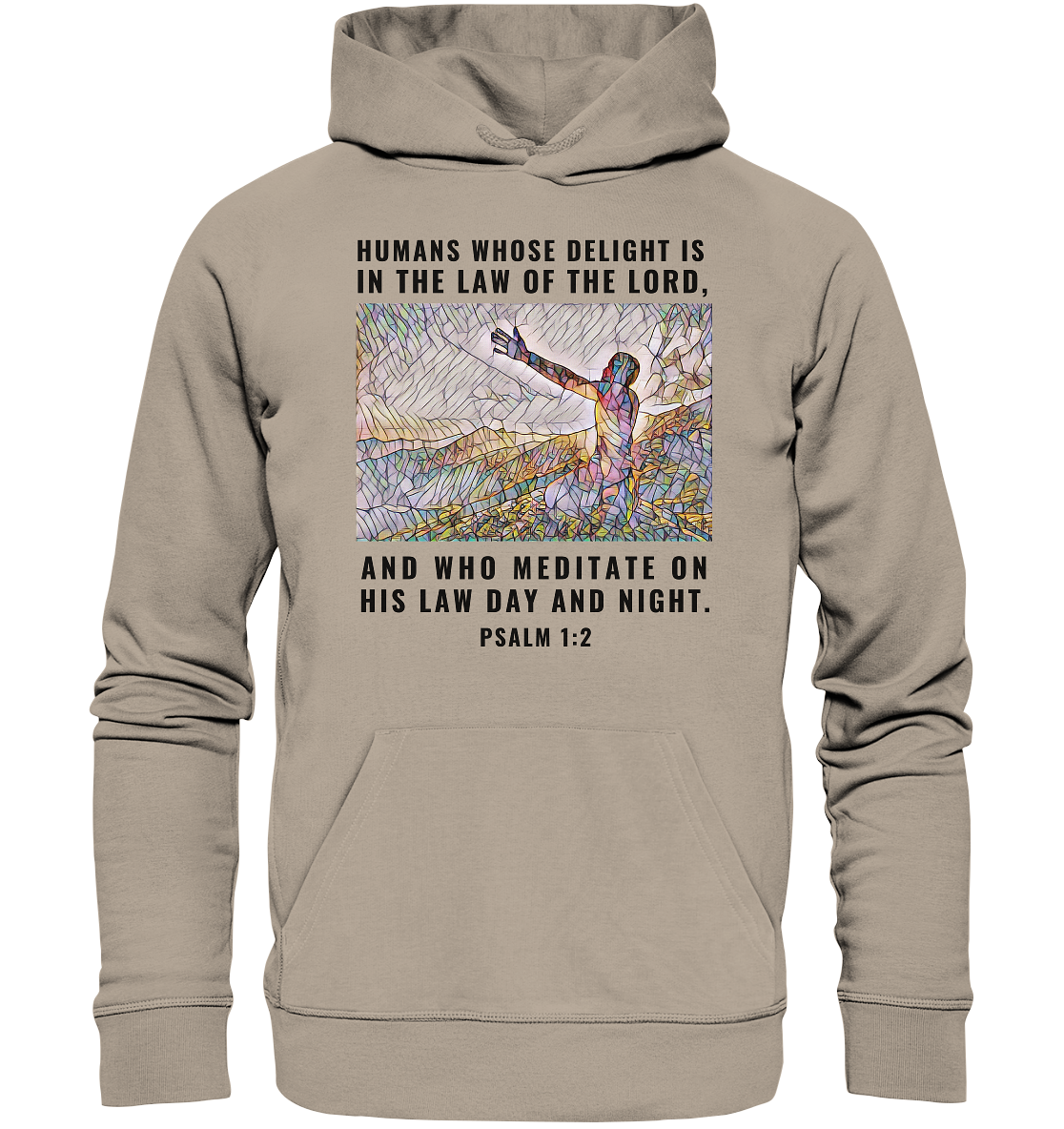 Psalm 1:2 - Organic Hoodie