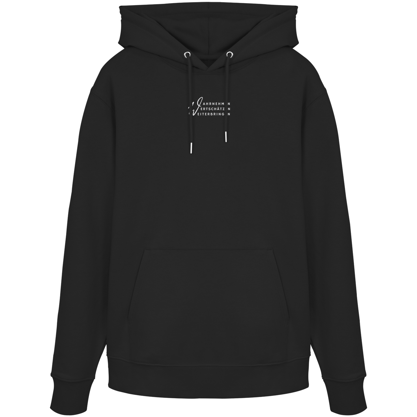 WERTE (Stick) - Organic Hoodie
