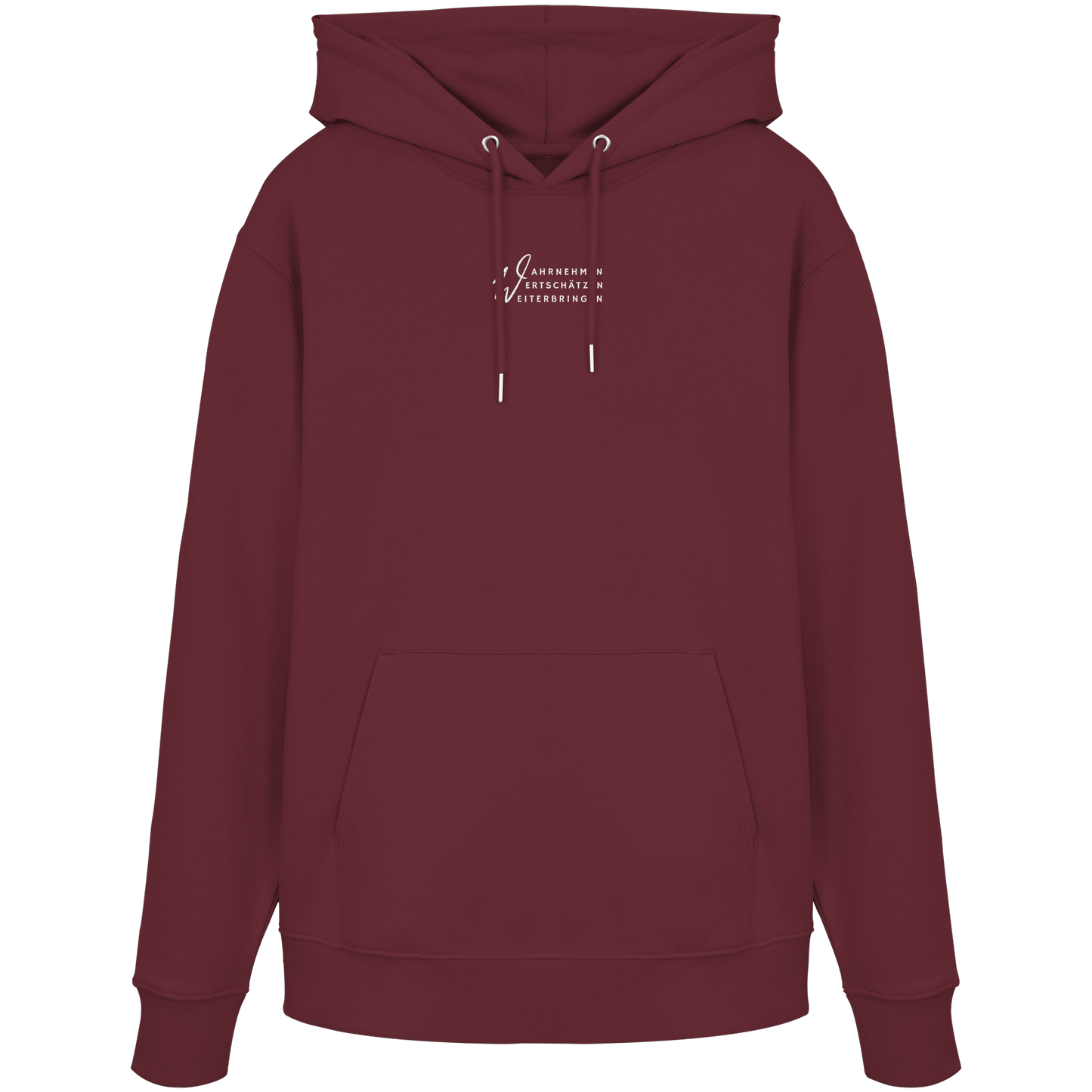 WERTE (Stick) - Organic Hoodie