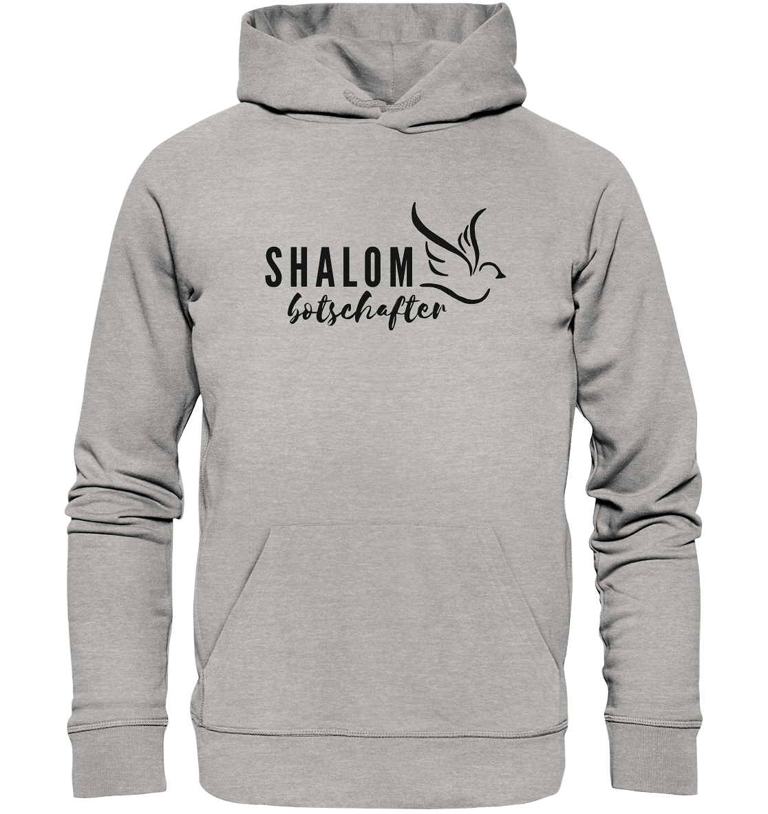 SHALOMbotschafter - Organic Hoodie - Weggefährten Mindset