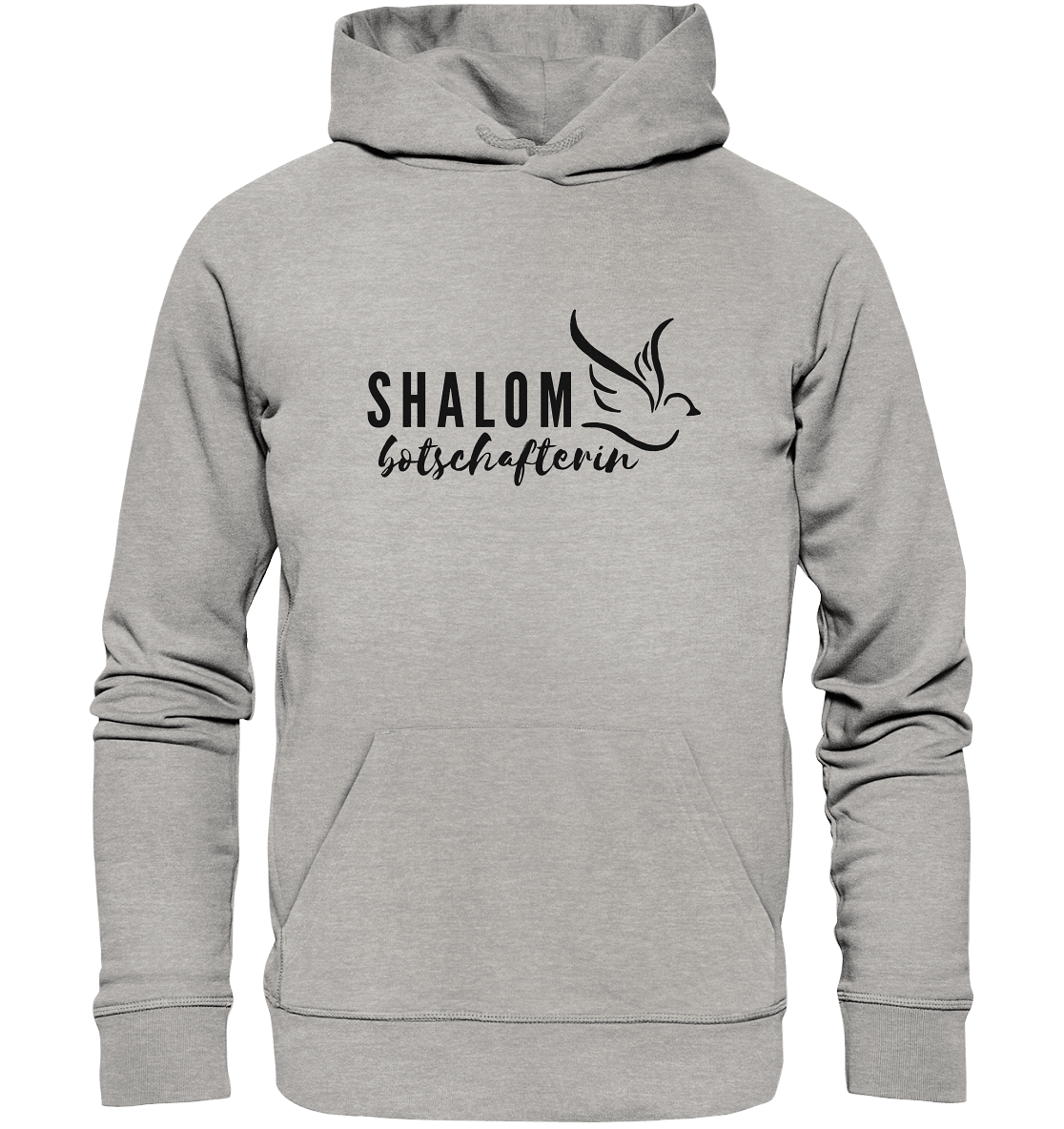 SHALOMbotschafterin - Organic Hoodie - Weggefährten Mindset