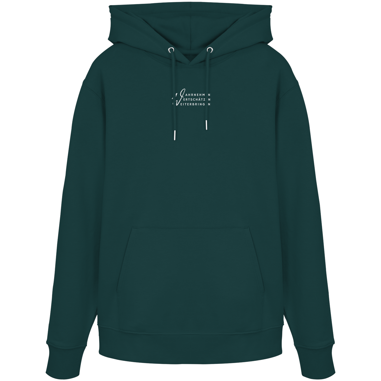 WERTE (Stick) - Organic Hoodie