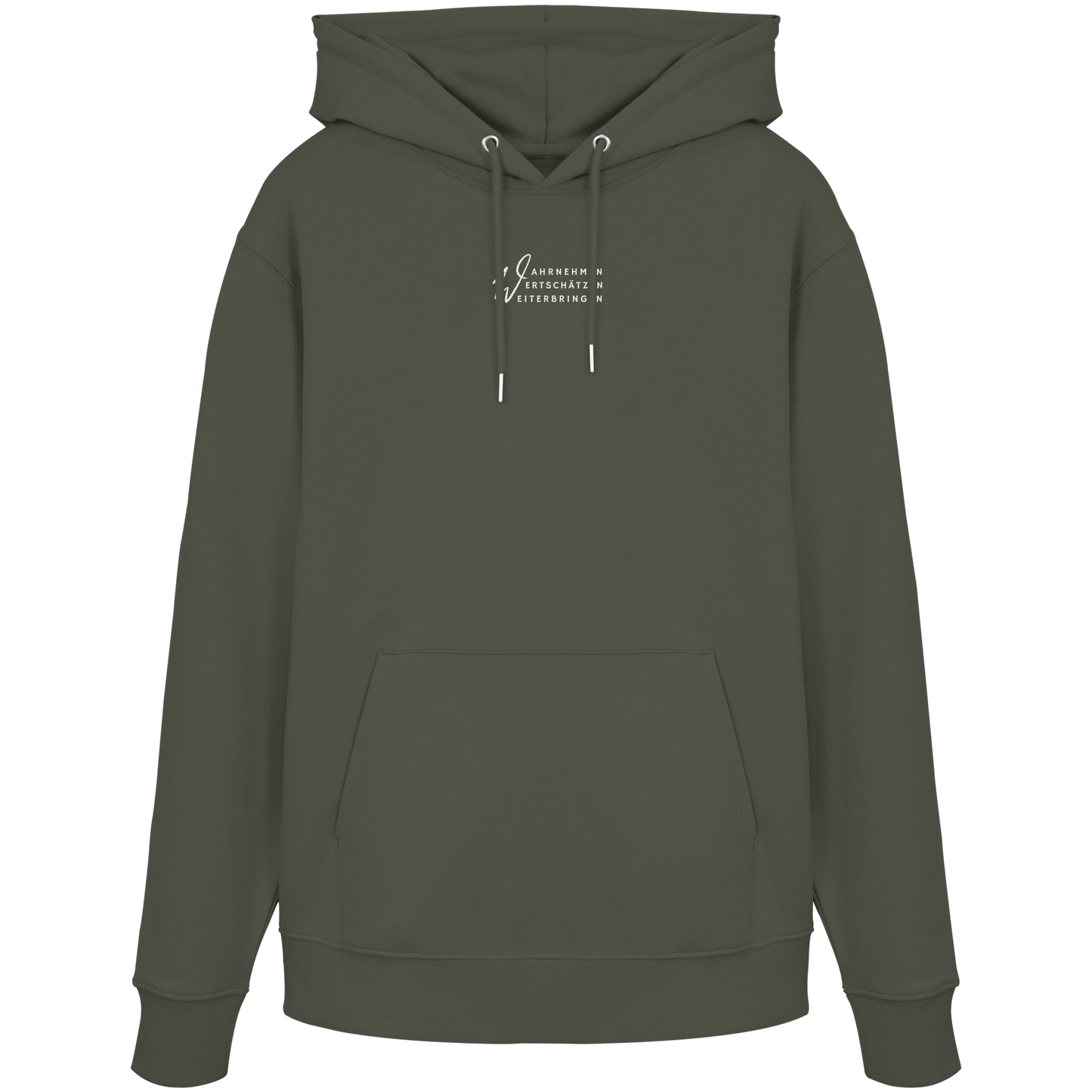WERTE (Stick) - Organic Hoodie
