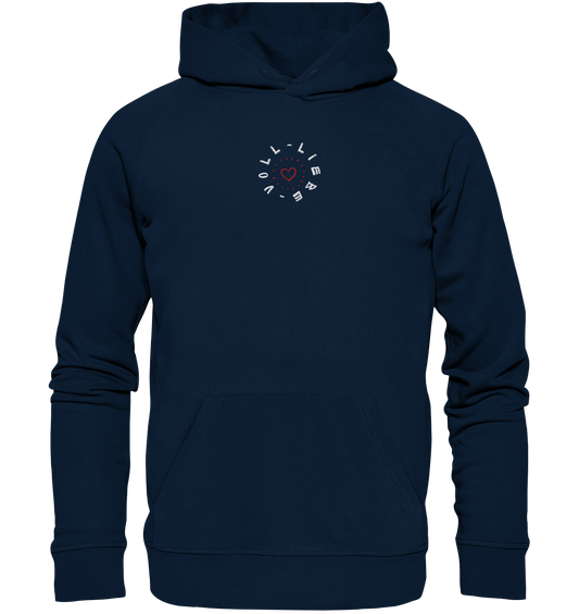 Voll Liebe - Organic Hoodie (Stick).