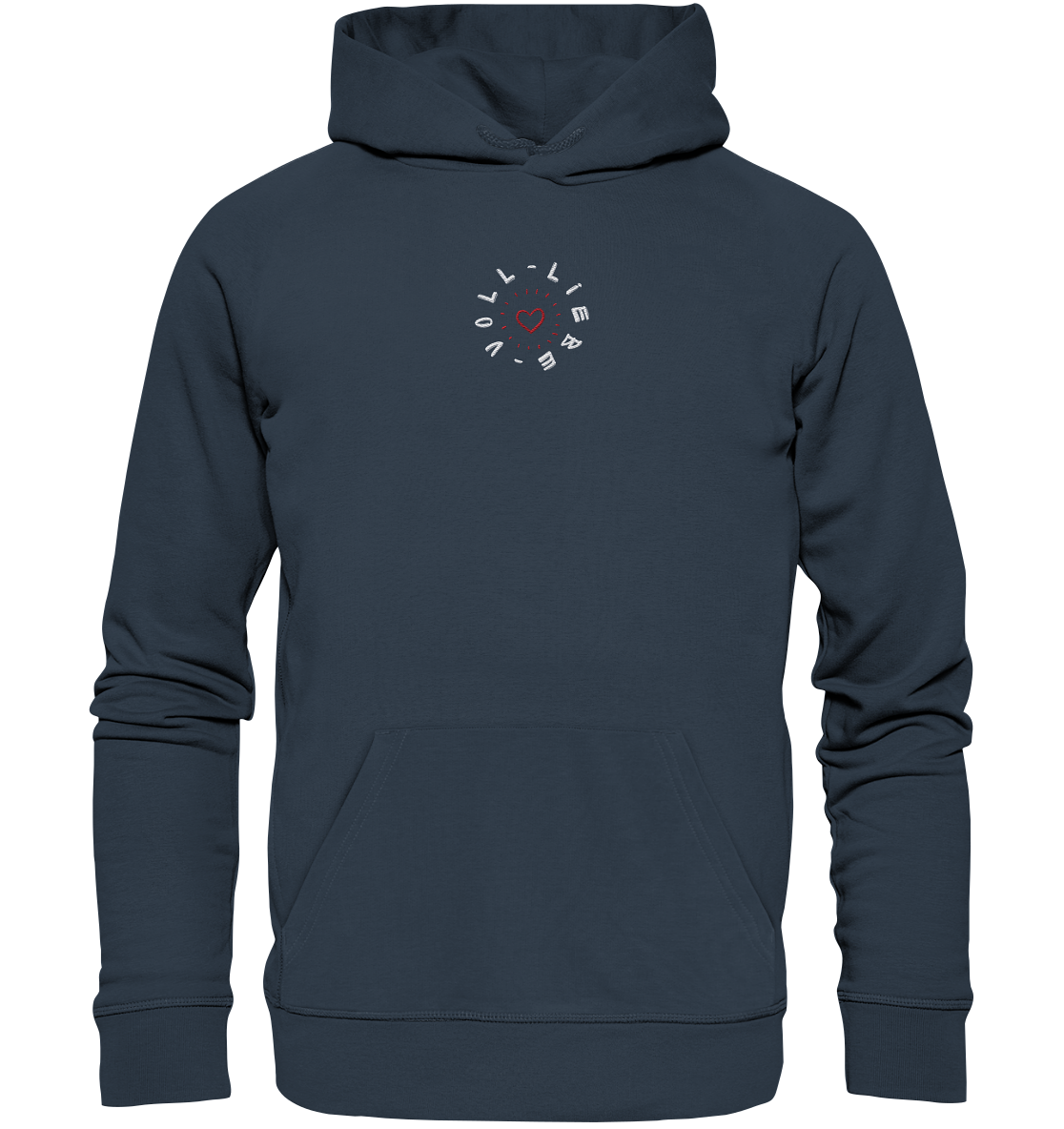 Voll Liebe - Organic Hoodie (Stick)