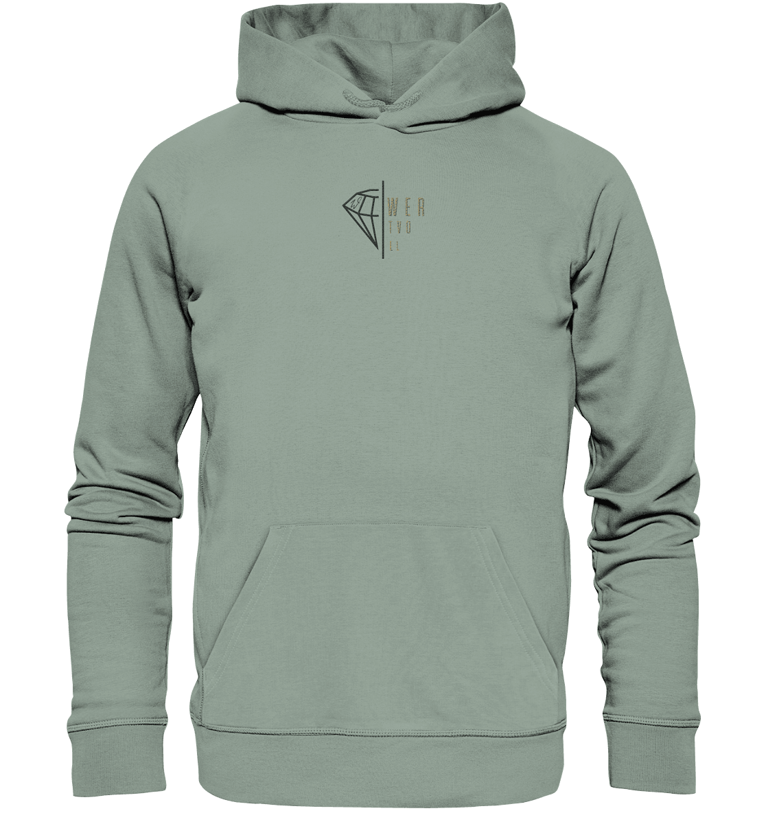 Wertvoll - Organic Hoodie (Stick) - Weggefährten Mindset