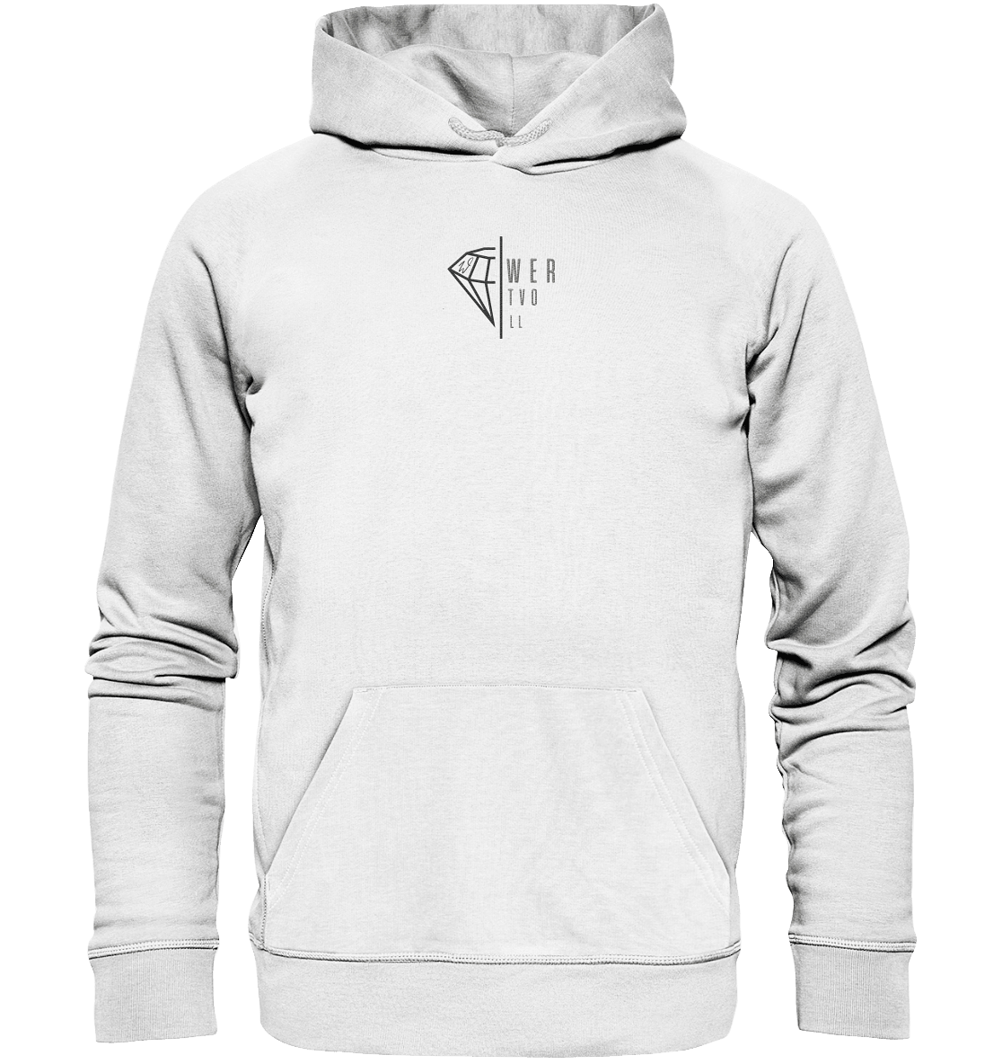 Wertvoll - Organic Hoodie (Stick) - Weggefährten Mindset