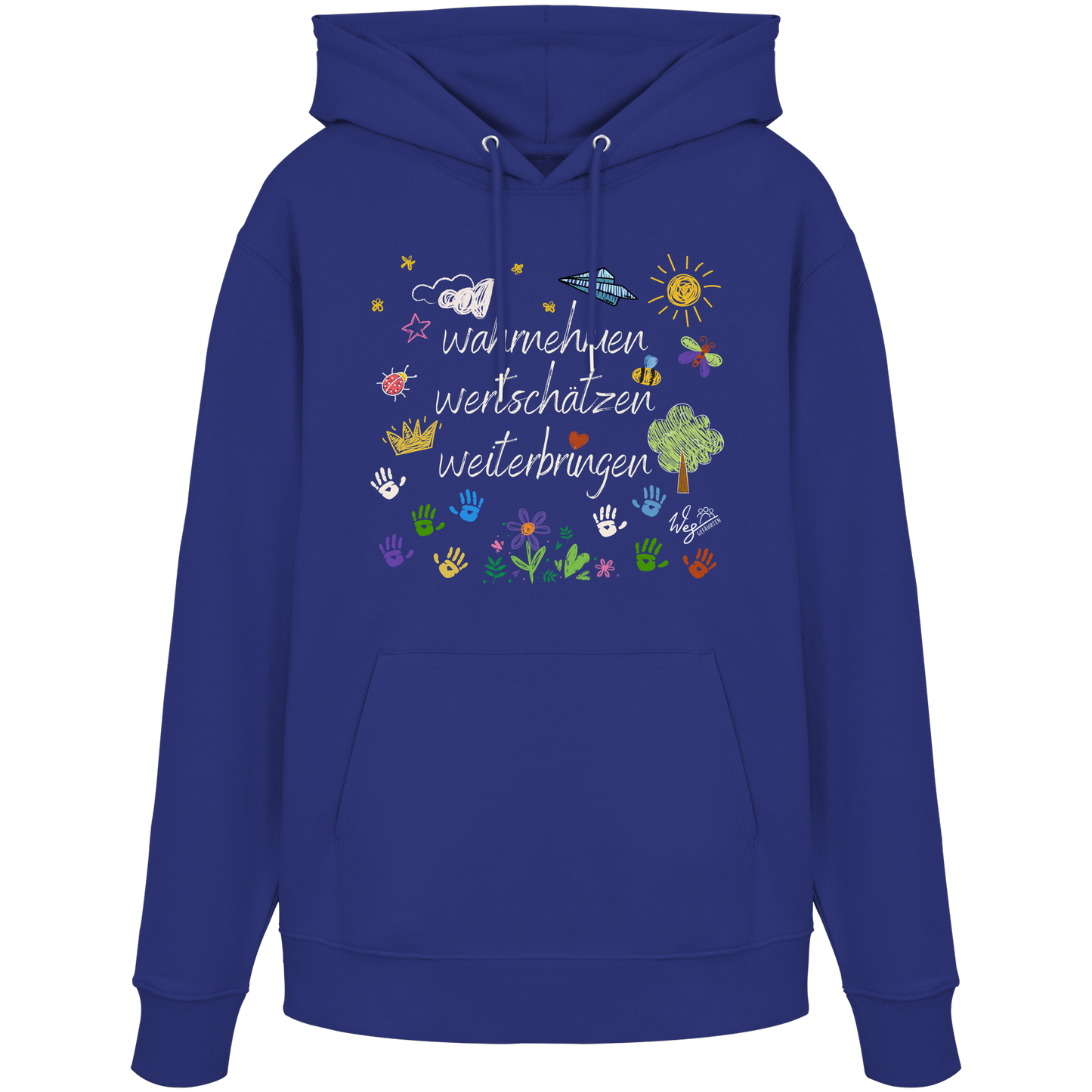 WERTE bunt - Tanja (NICHT Veröffentlichen) - Organic Hoodie.