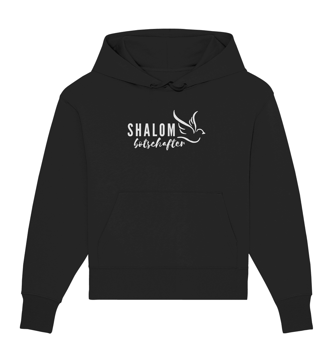 SHALOMbotschafter - Organic Oversize Hoodie - Weggefährten Mindset