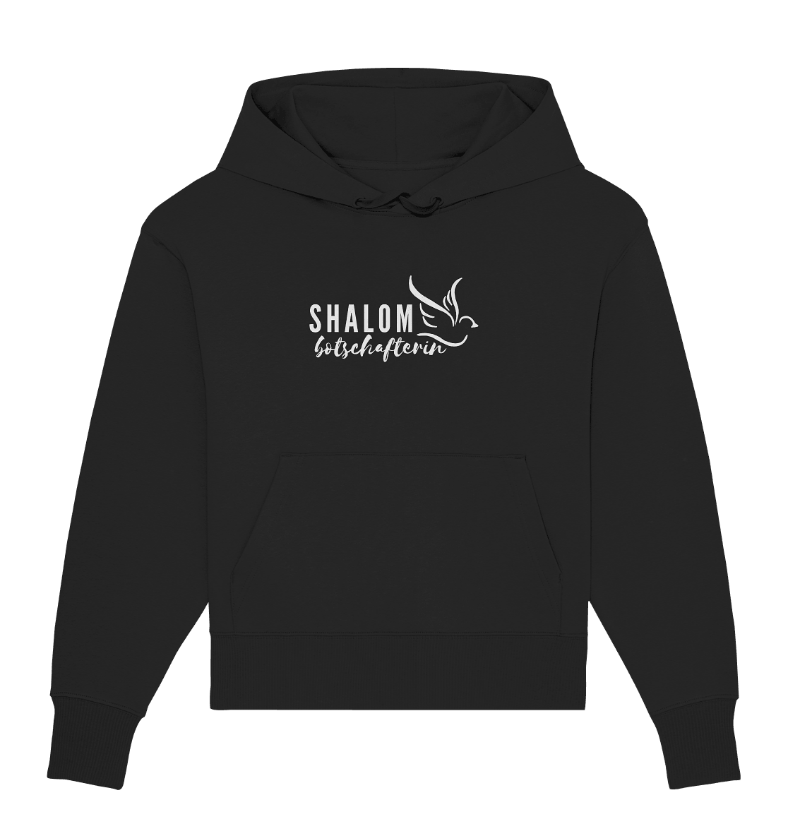 SHALOMbotschafterin - Organic Oversize Hoodie - Weggefährten Mindset