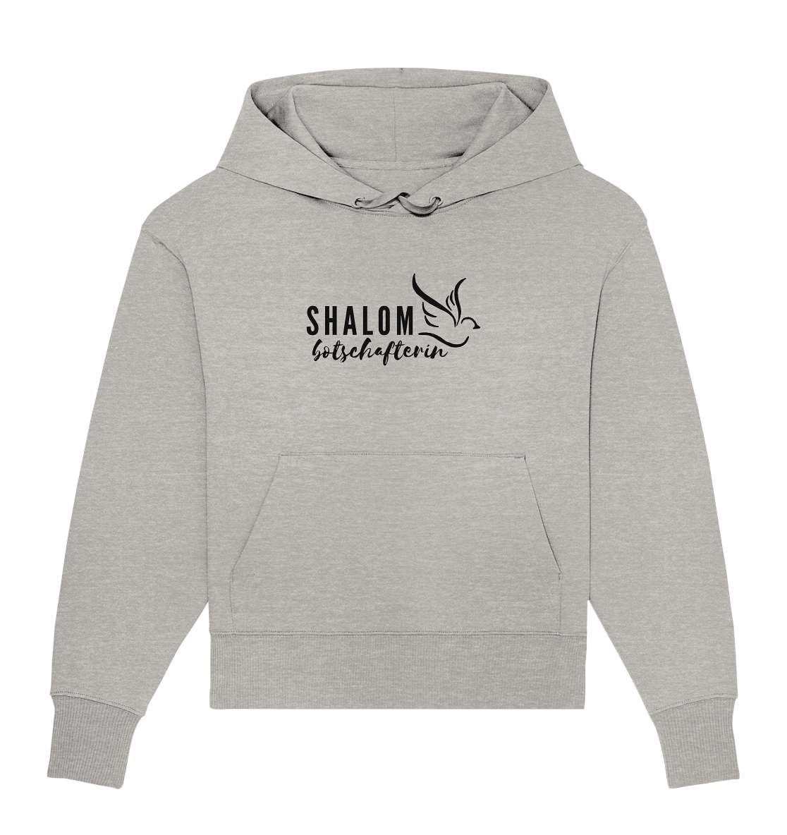 SHALOMbotschafterin - Organic Oversize Hoodie - Weggefährten Mindset