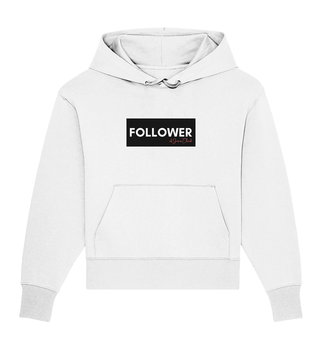 FOLLOWER - Organic Oversize Hoodie - Weggefährten Mindset