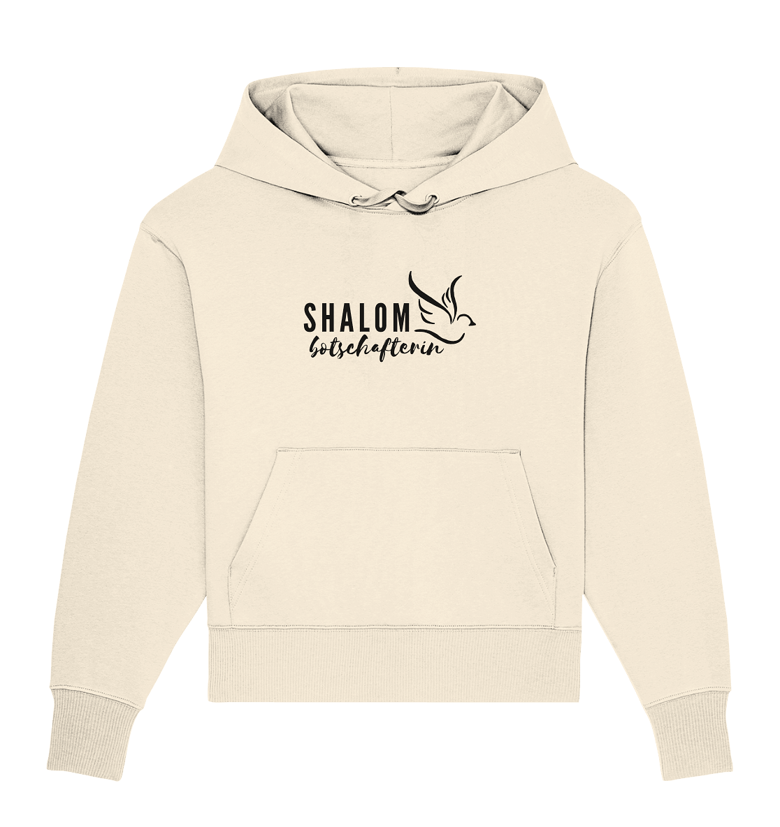 SHALOMbotschafterin - Organic Oversize Hoodie - Weggefährten Mindset