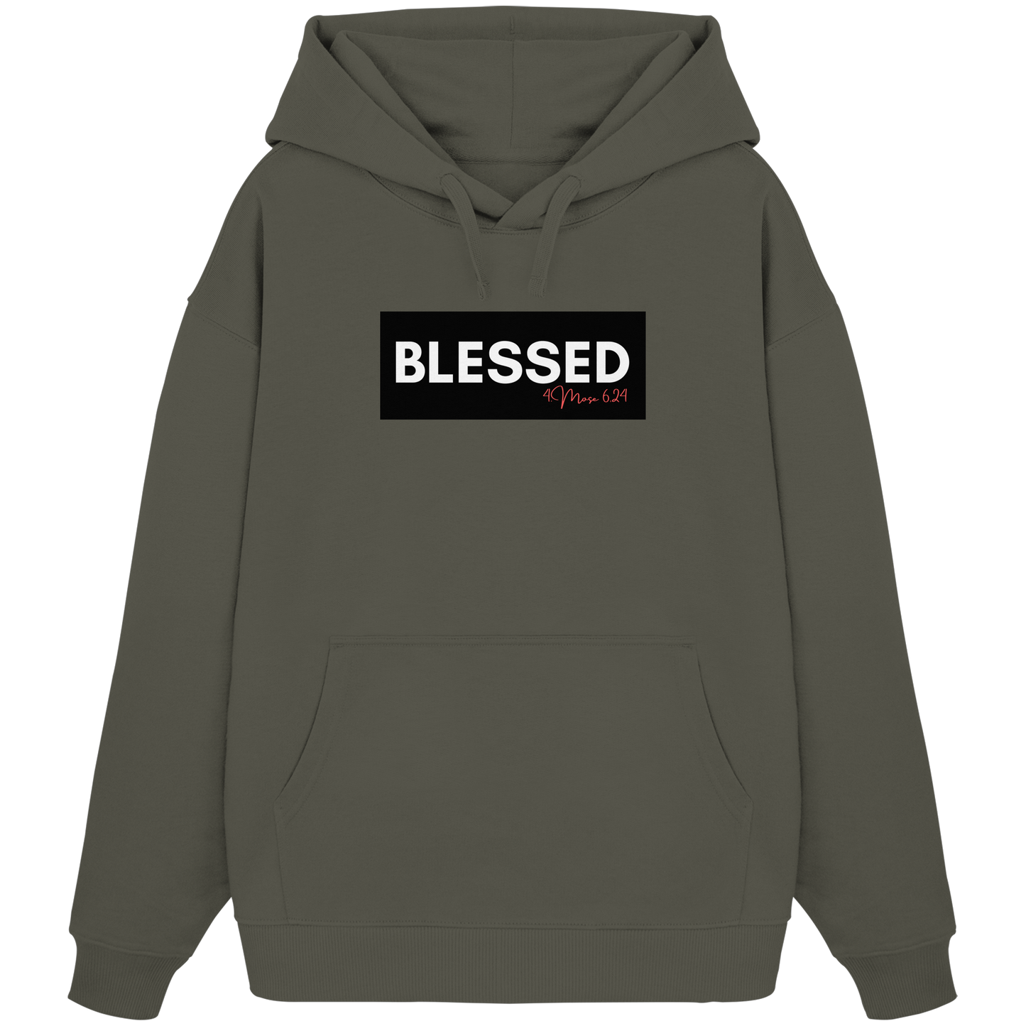 BLESSED - Organic Oversize Hoodie