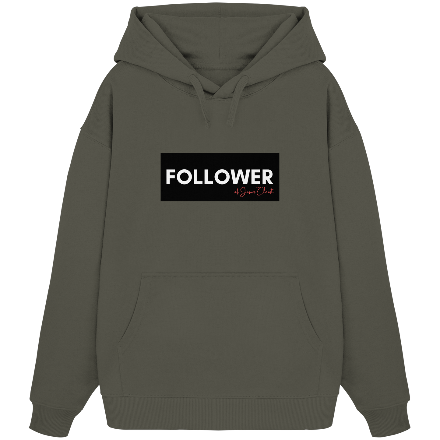 FOLLOWER - Organic Oversize Hoodie