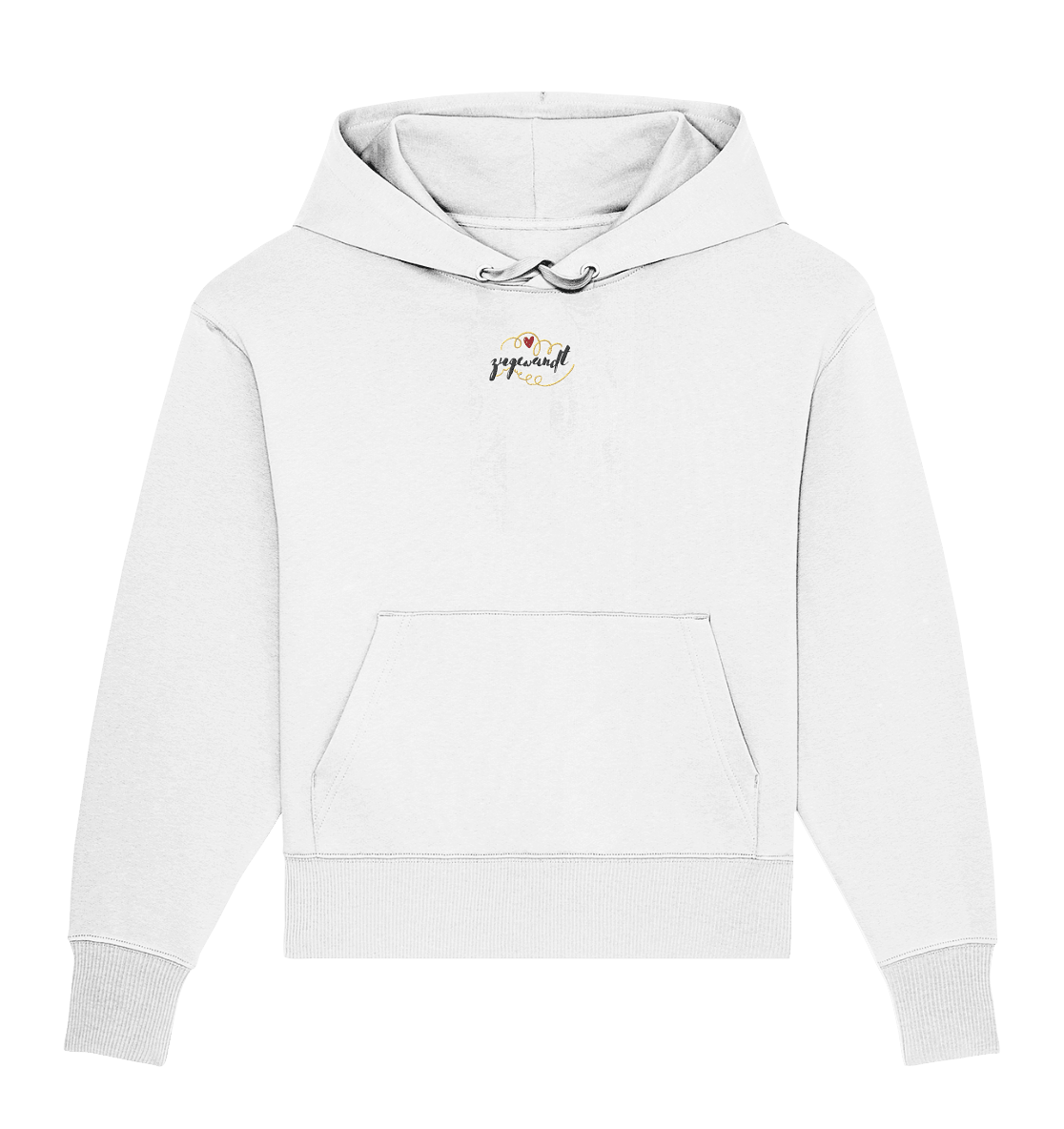 Zugewandt - Organic Oversize Hoodie (Stick) - Weggefährten Mindset