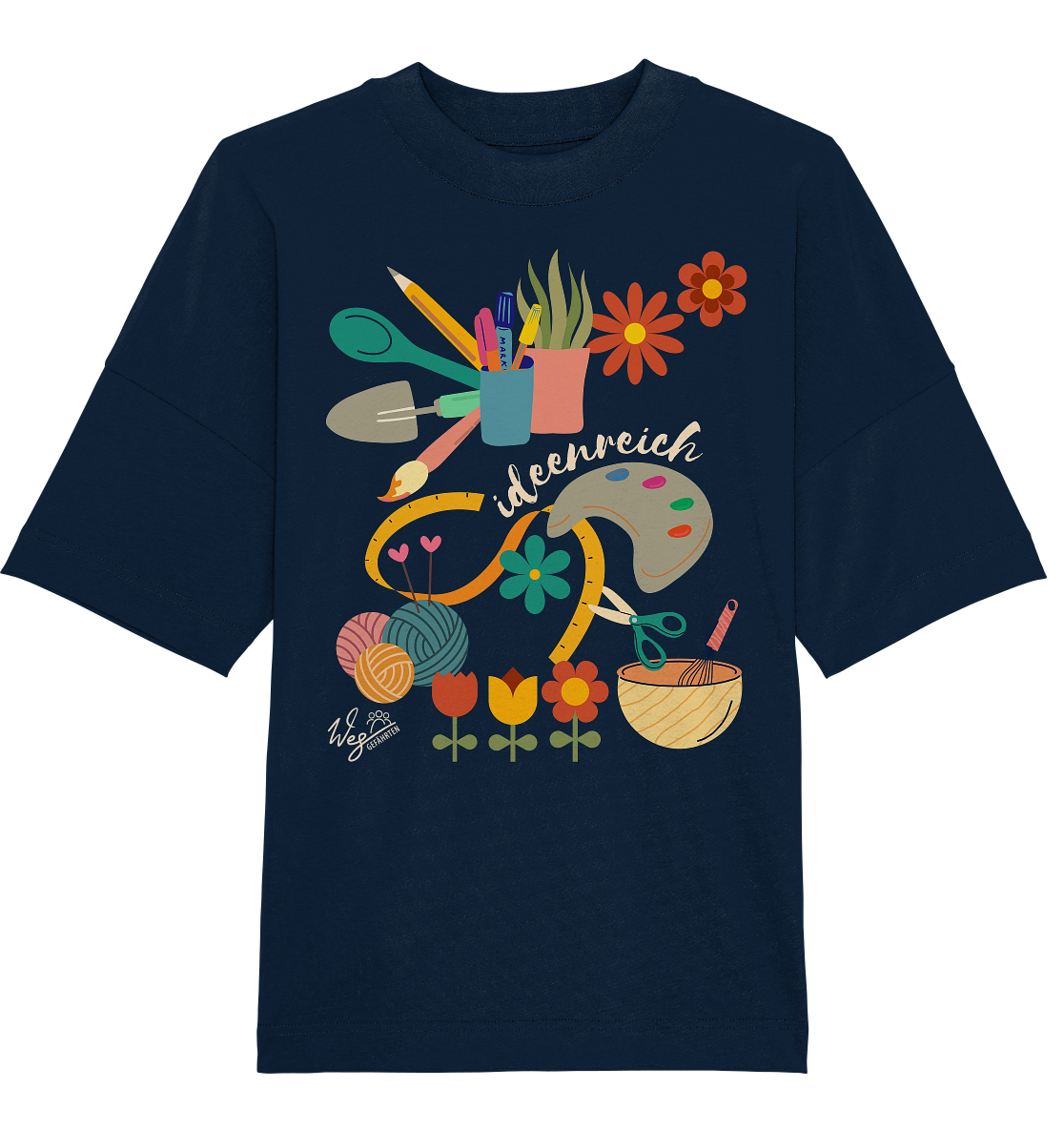 ideenreich - Organic Oversize Shirt