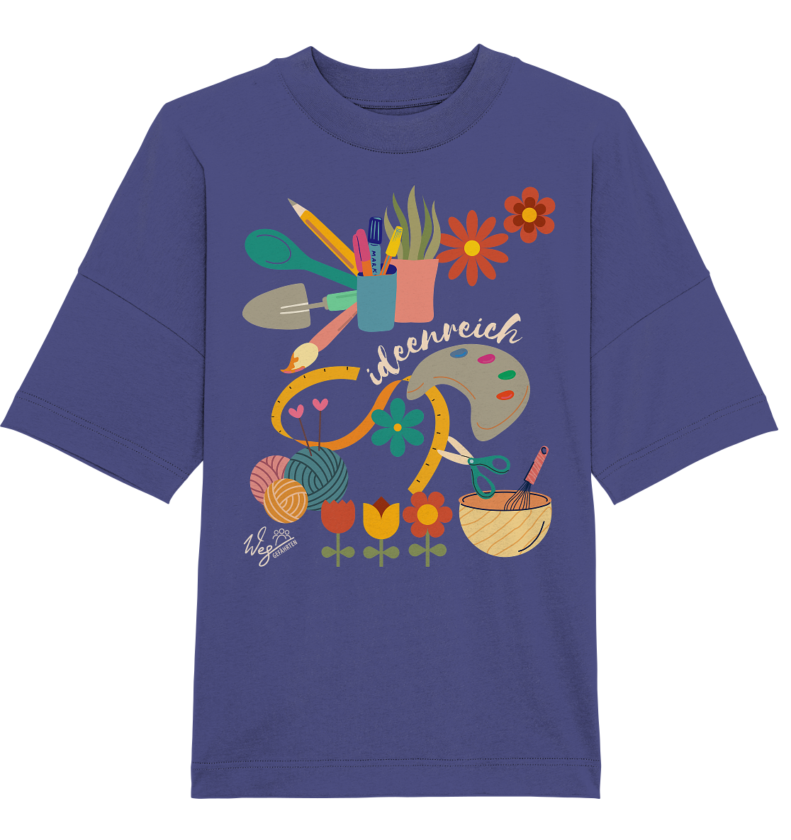 ideenreich - Organic Oversize Shirt
