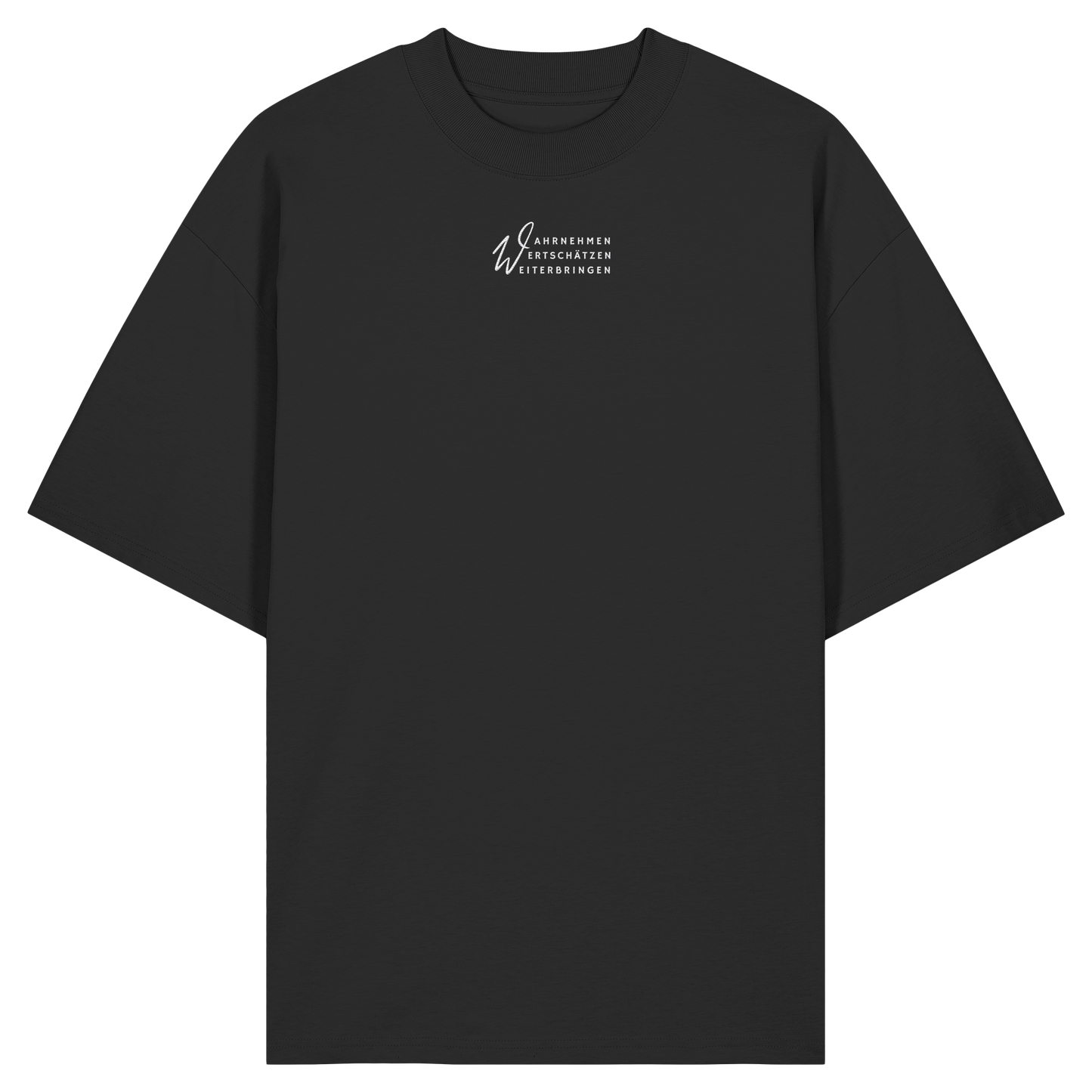 WERTE (Stick) - Organic Oversize Shirt
