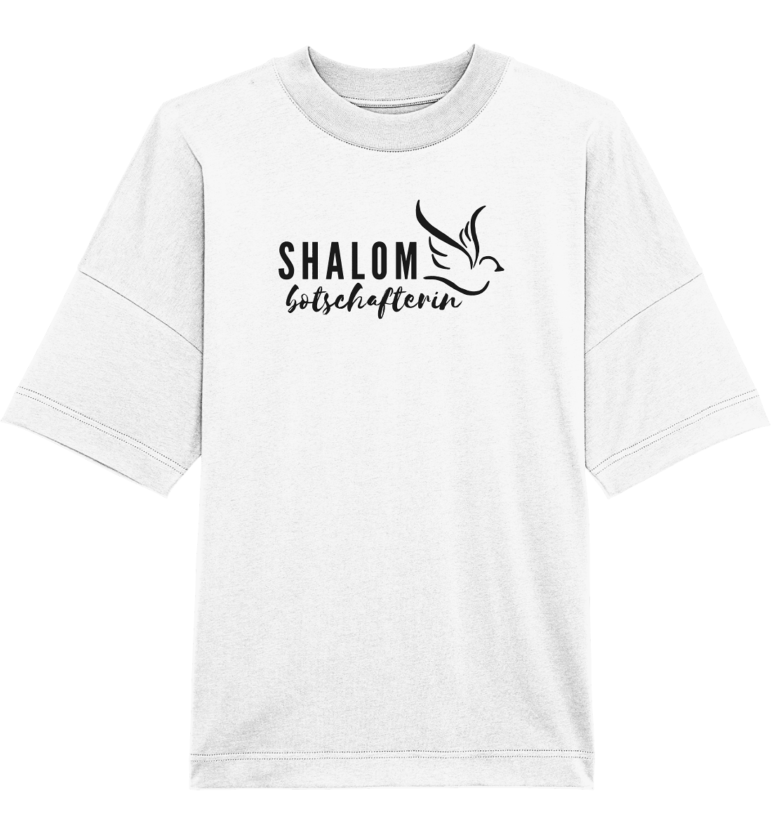 SHALOMbotschafterin - Organic Oversize Shirt - Weggefährten Mindset