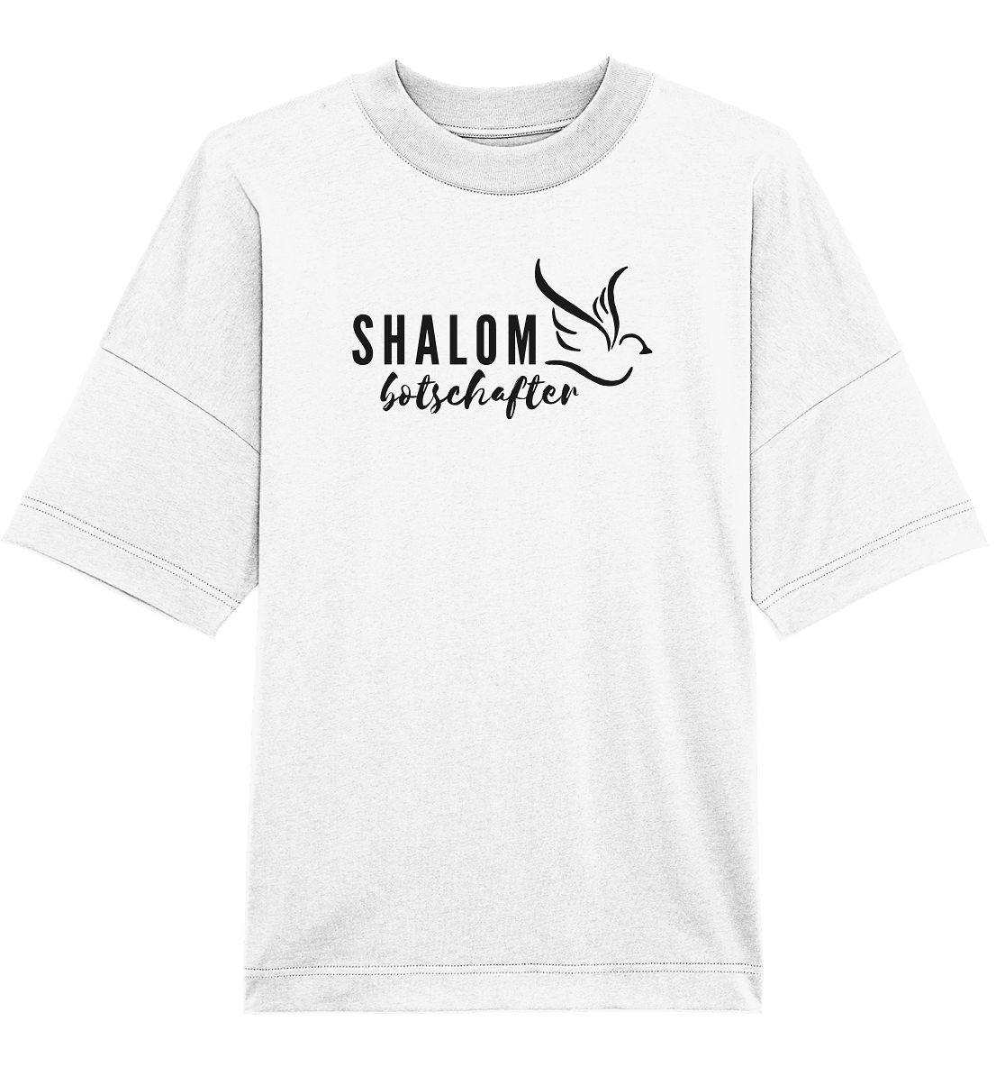 SHALOMbotschafter - Organic Oversize Shirt - Weggefährten Mindset