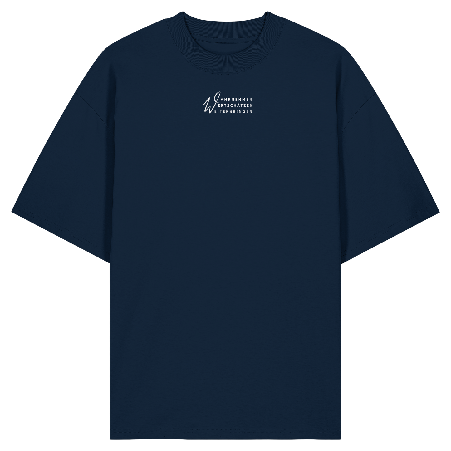 WERTE (Stick) - Organic Oversize Shirt