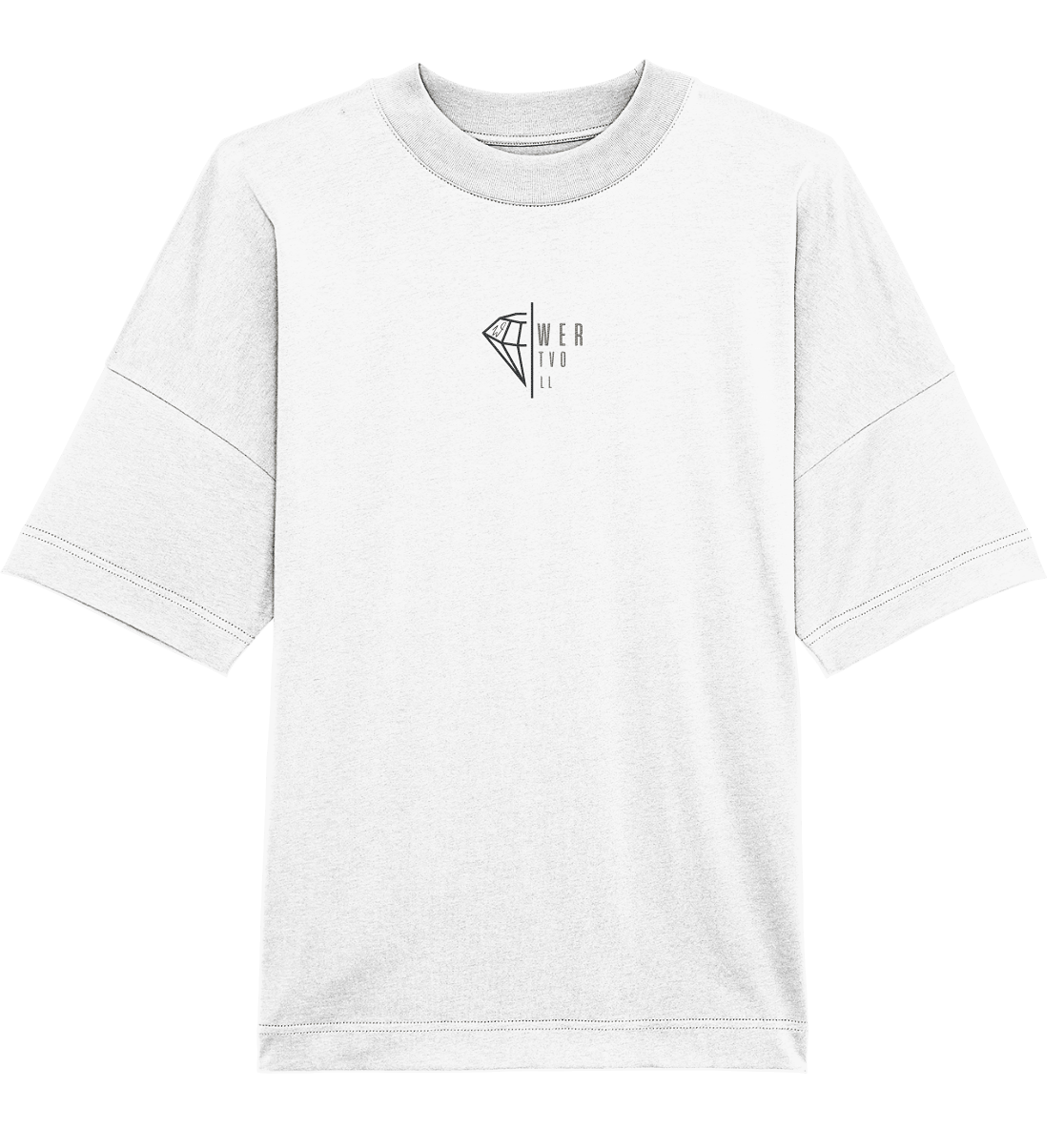 Wertvoll - Organic Oversize Shirt (Stick) - Weggefährten Mindset