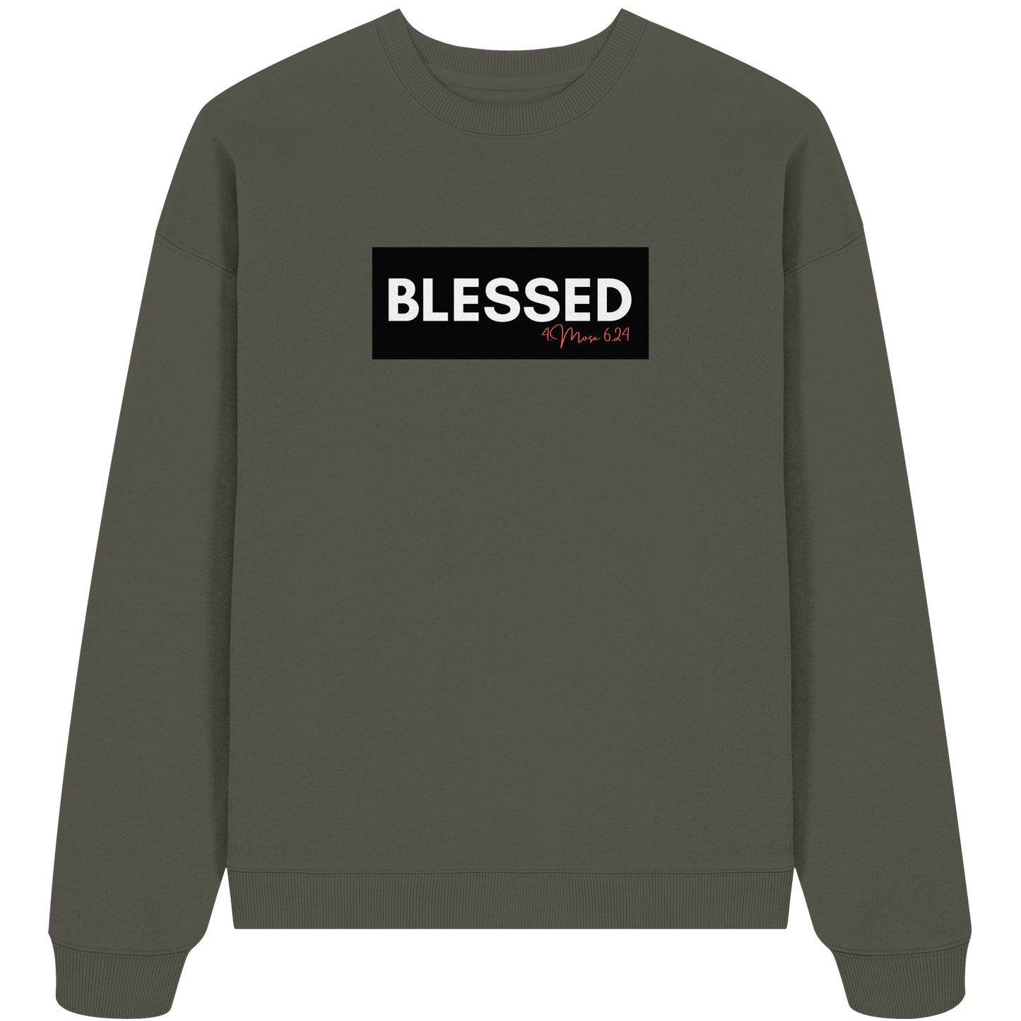 BLESSED - Organic Oversize Sweatshirt
