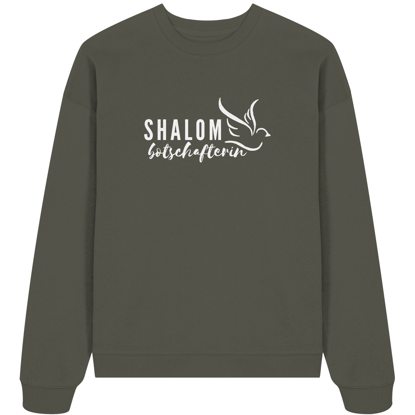 SHALOMbotschafterin - Organic Oversize Sweatshirt