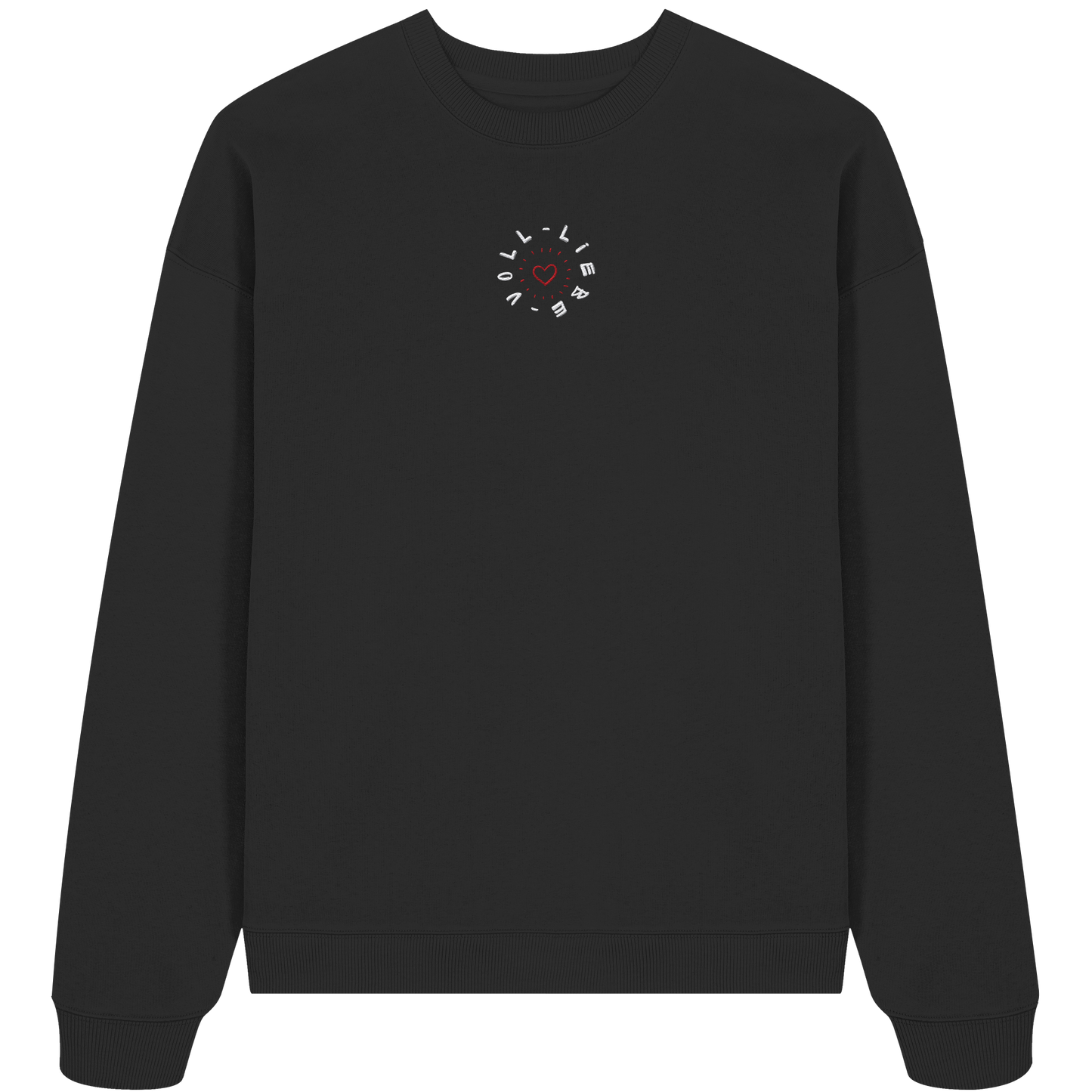 Voll Liebe - Organic Oversize Sweatshirt (Stick)