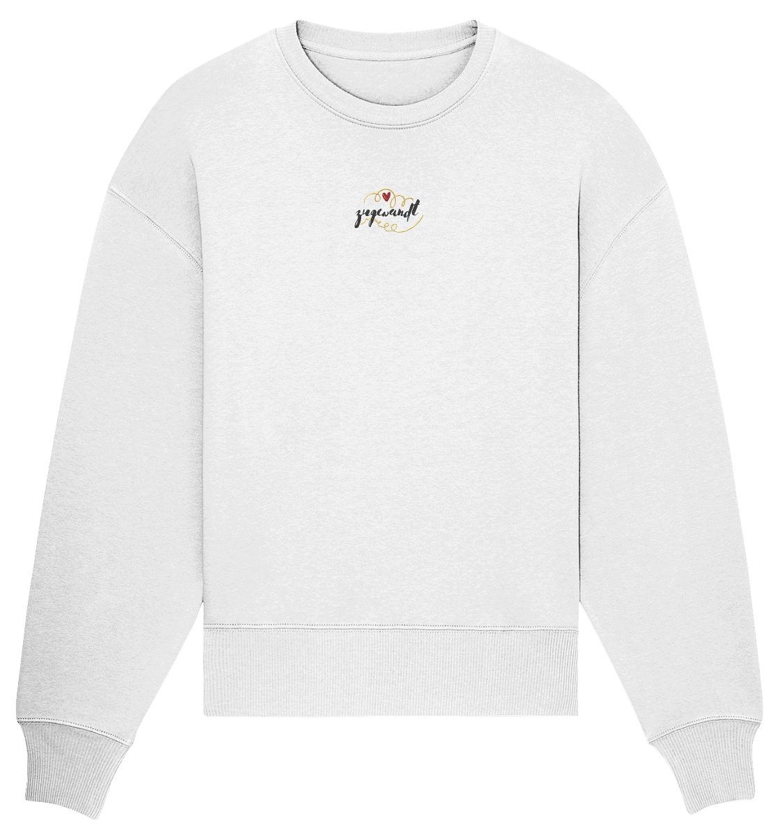 Zugewandt - Organic Oversize Sweatshirt (Stick) - Weggefährten Mindset