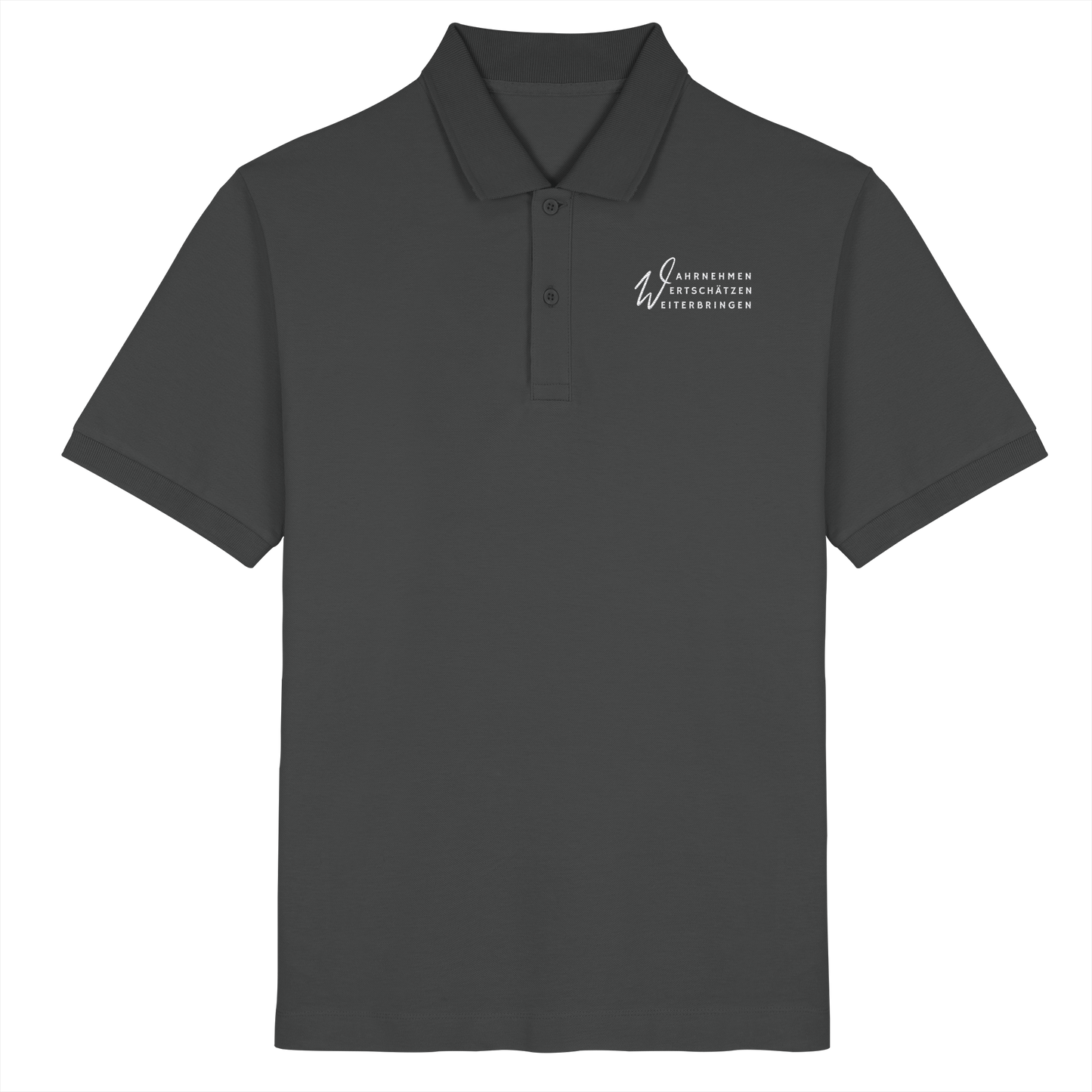 WERTE (Stick) - Organic Poloshirt