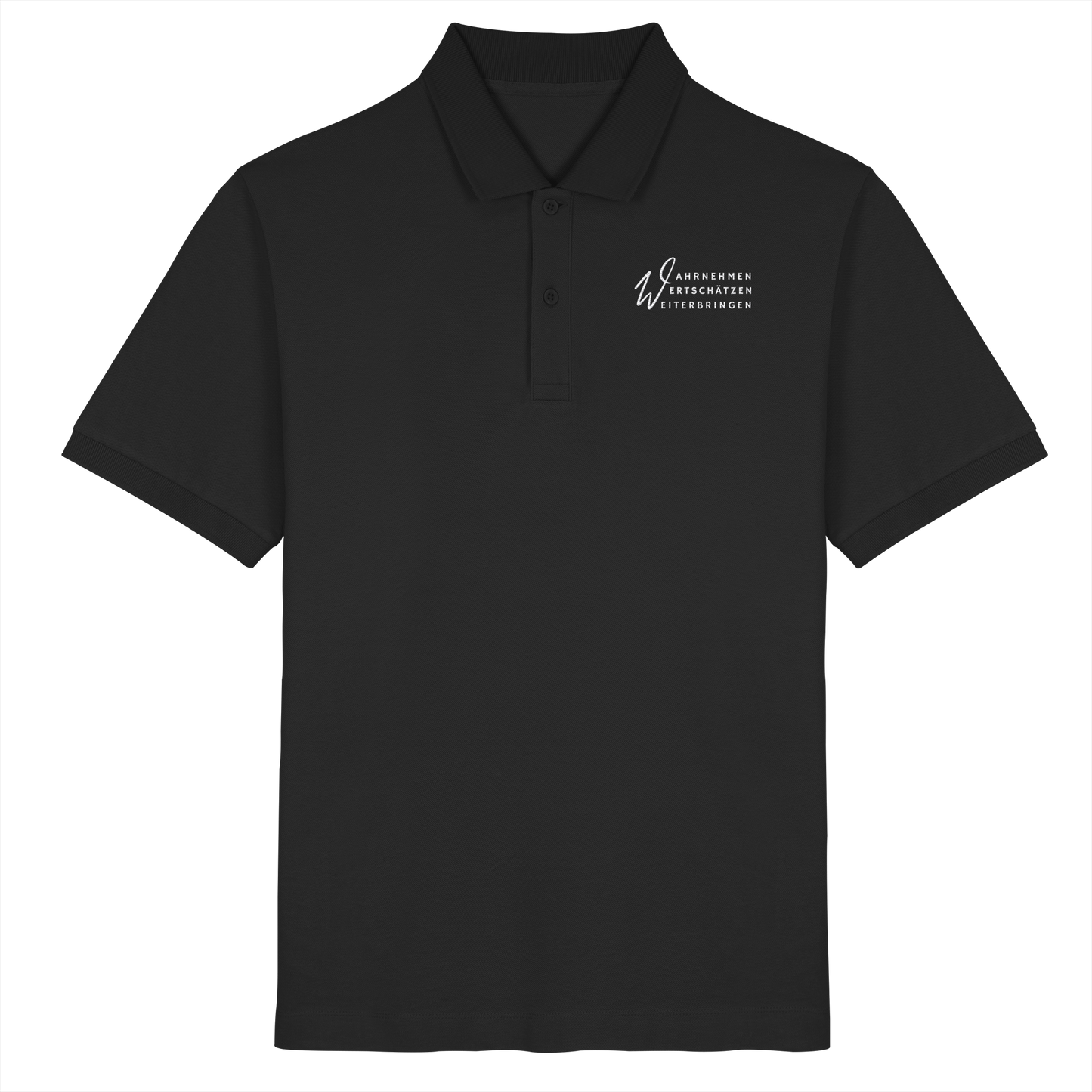 WERTE (Stick) - Organic Poloshirt