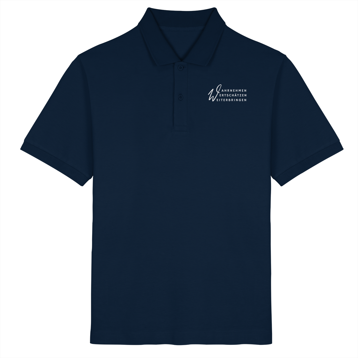 WERTE (Stick) - Organic Poloshirt