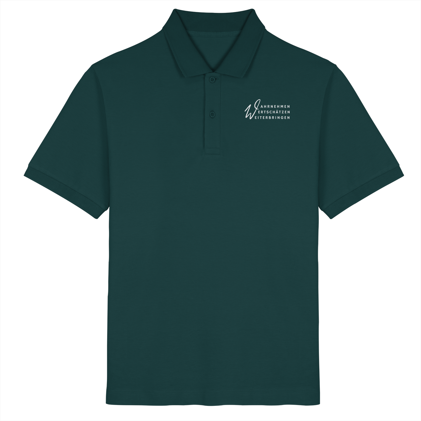 WERTE (Stick) - Organic Poloshirt