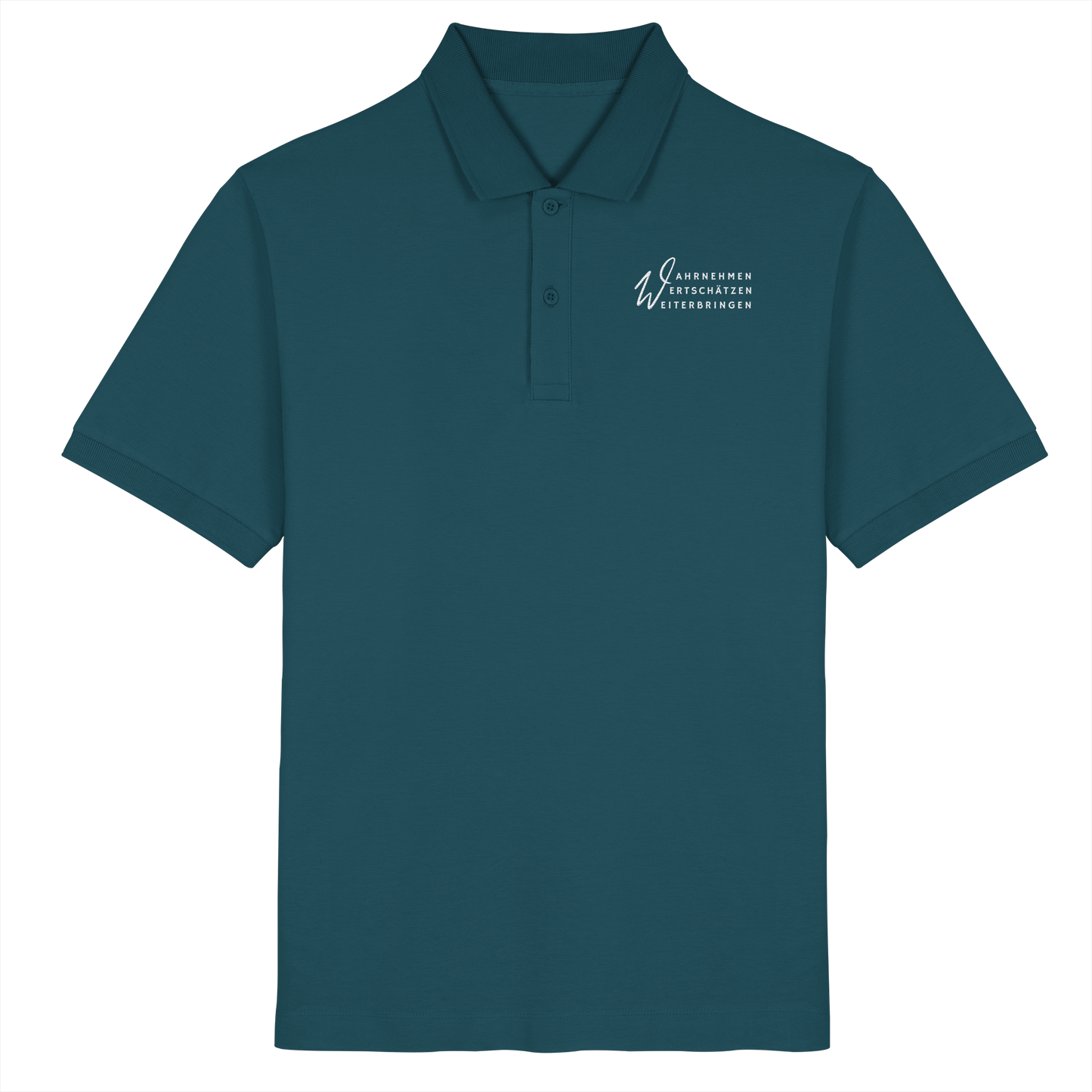 WERTE (Stick) - Organic Poloshirt