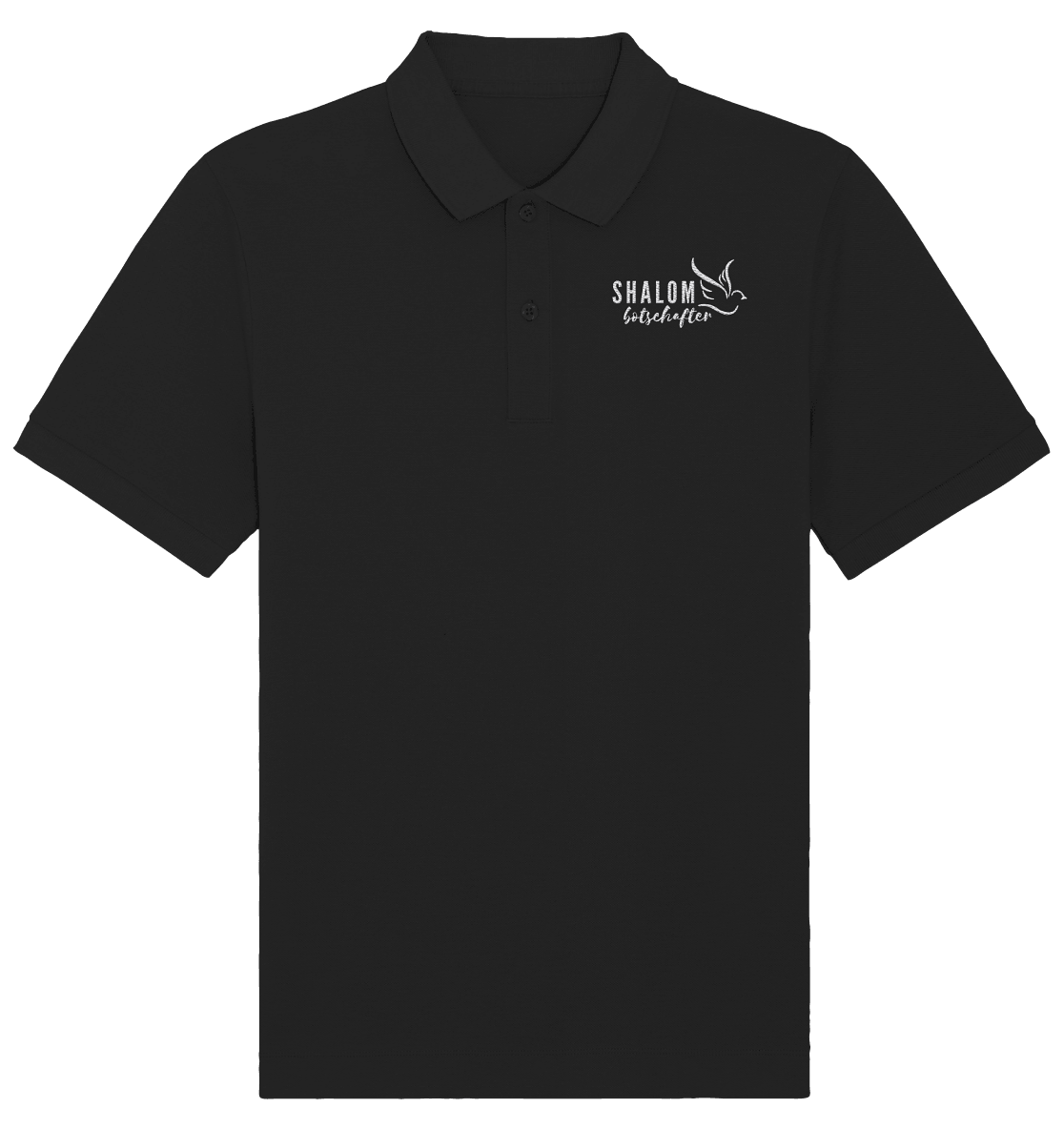 SHALOMbotschafter - Organic Poloshirt (Stick) - Weggefährten Mindset