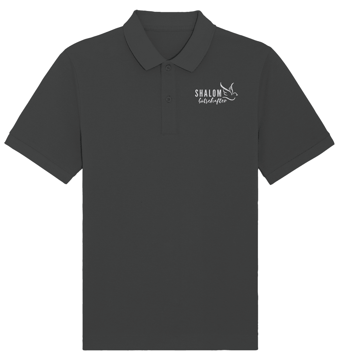 SHALOMbotschafter - Organic Poloshirt (Stick) - Weggefährten Mindset