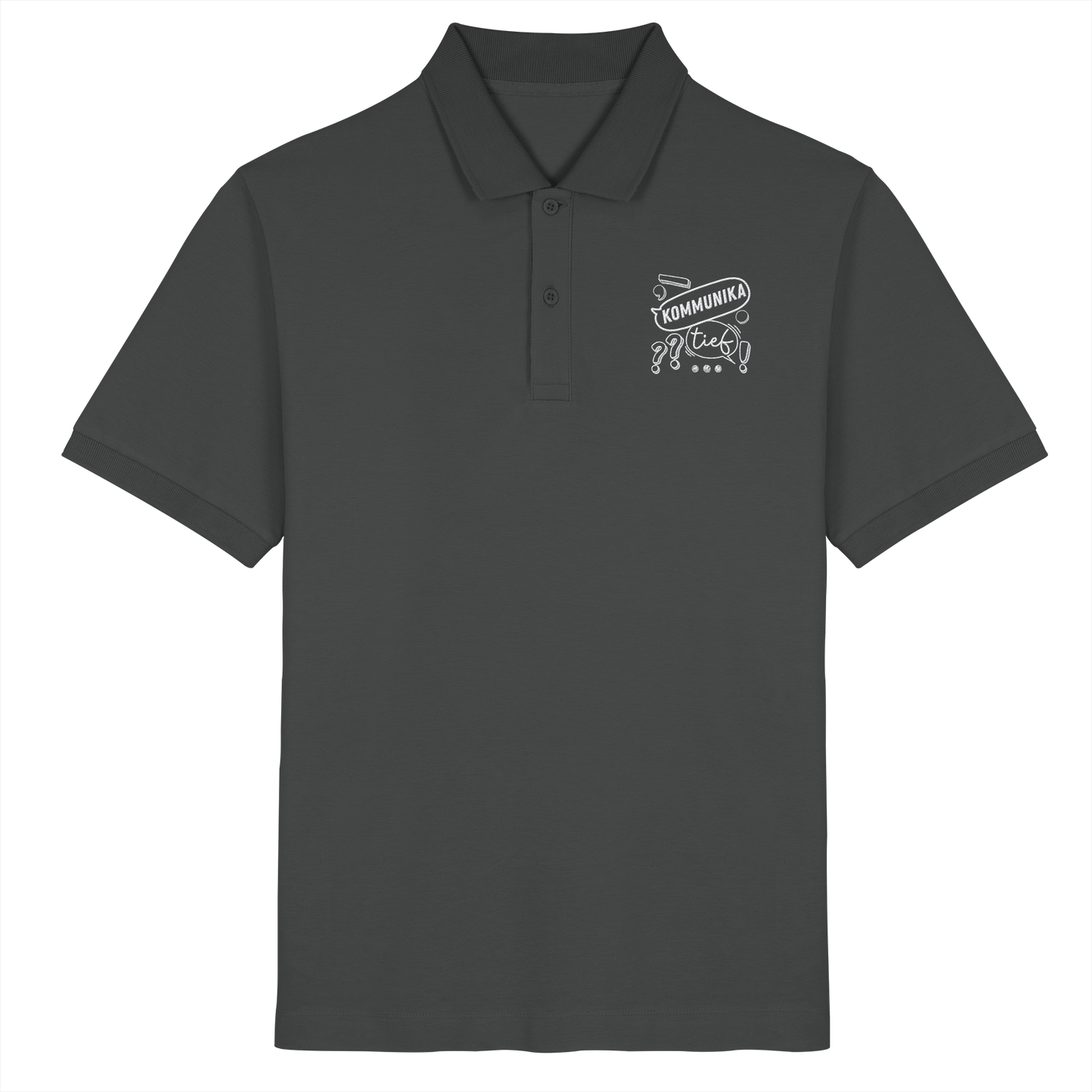 KommunikaTIEF - Organic Poloshirt (Stick)